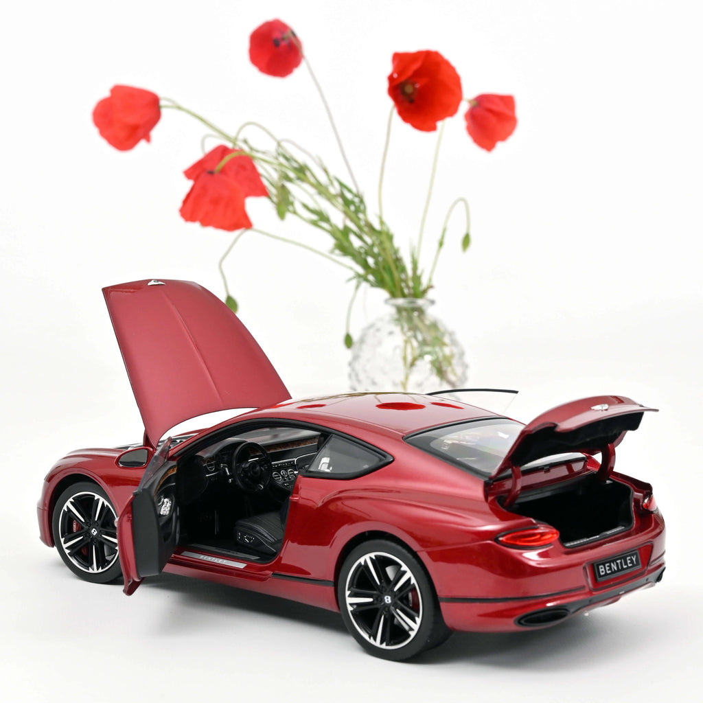 Bentley Continental GT 2018 Rouge Bonbon 1:18