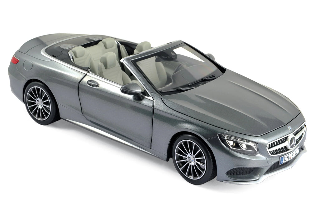 Mercedes-Benz S-Class Convertible 2015 Grey metallic 1:18