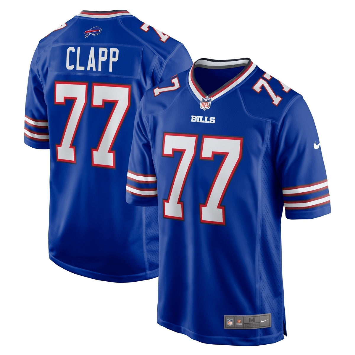 Will Clapp Buffalo Bills Nike  Game Jersey -  Royal