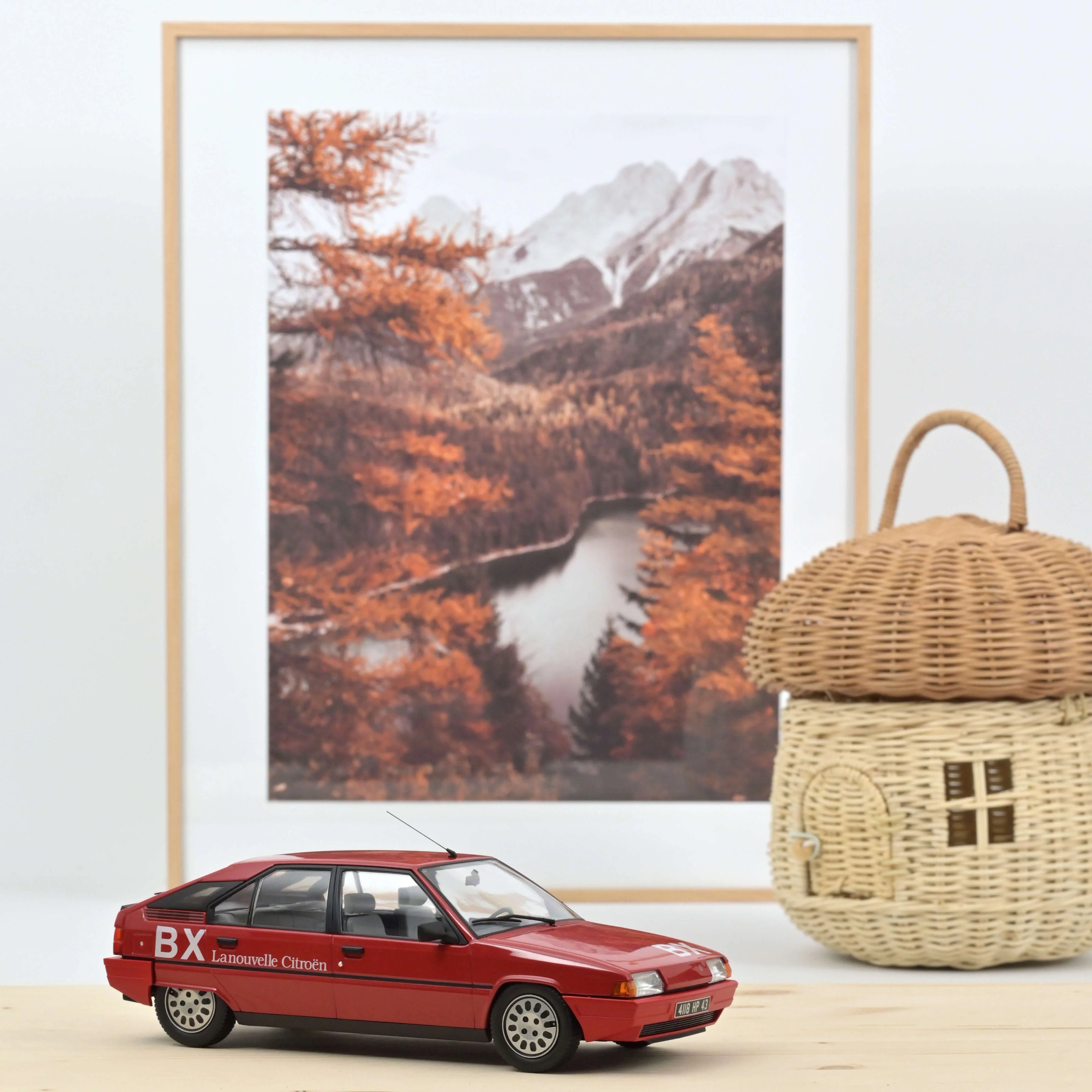Citroën BX 1982 - BX La Nouvelle Citroën 1:18 - 82 pièces
