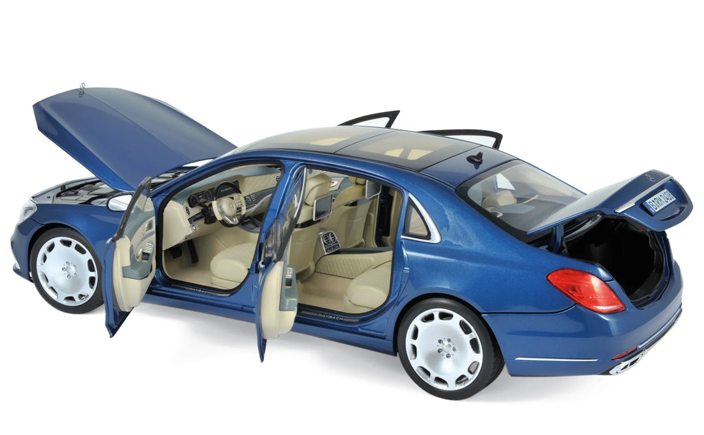Mercedes-Maybach S 650 2018 Blue metallic 1:18