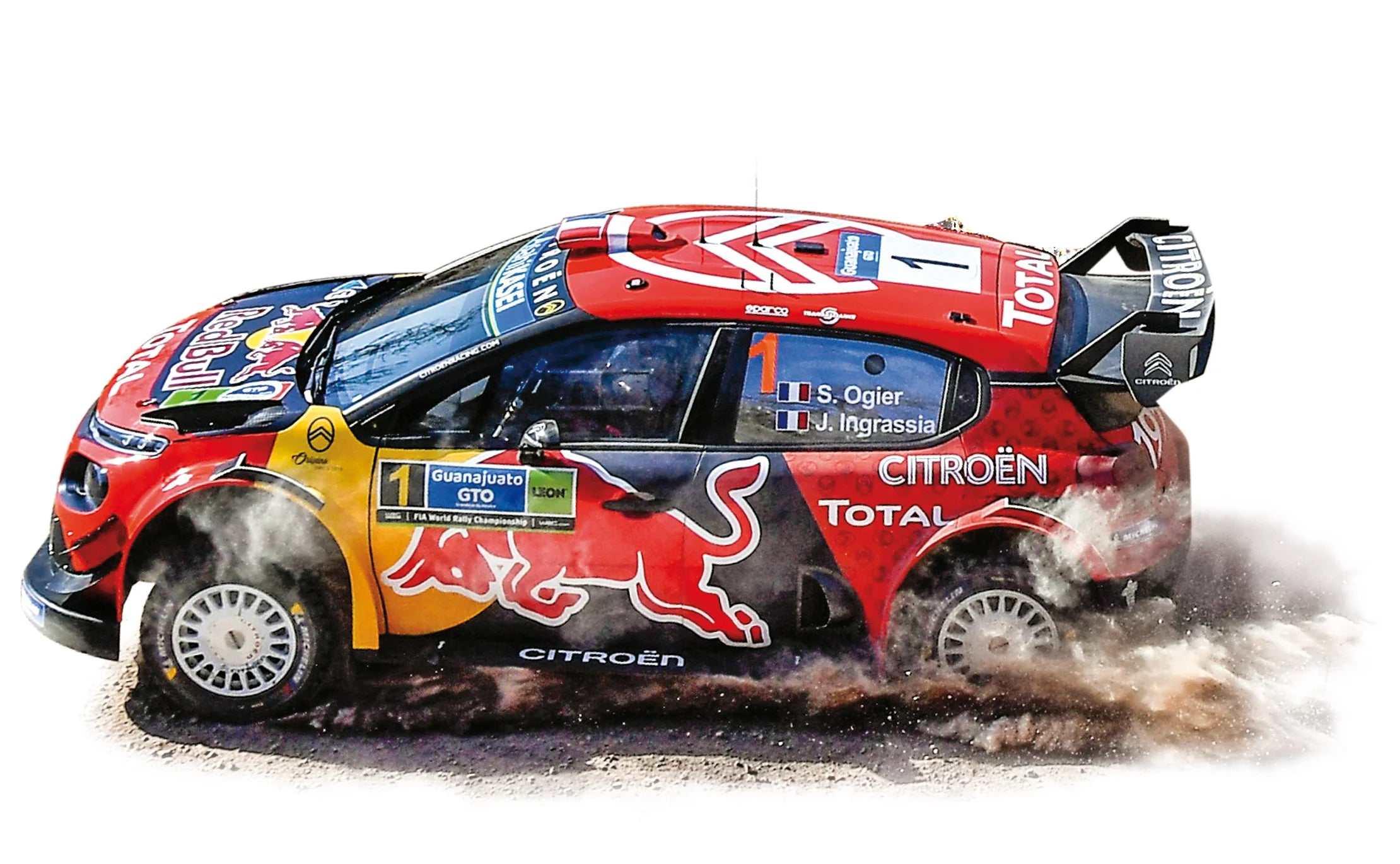 Citroën C3 WRC 2019 Rally Mexiko 1 S.Ogier/ J.Ingrassia Sieger 1:18
