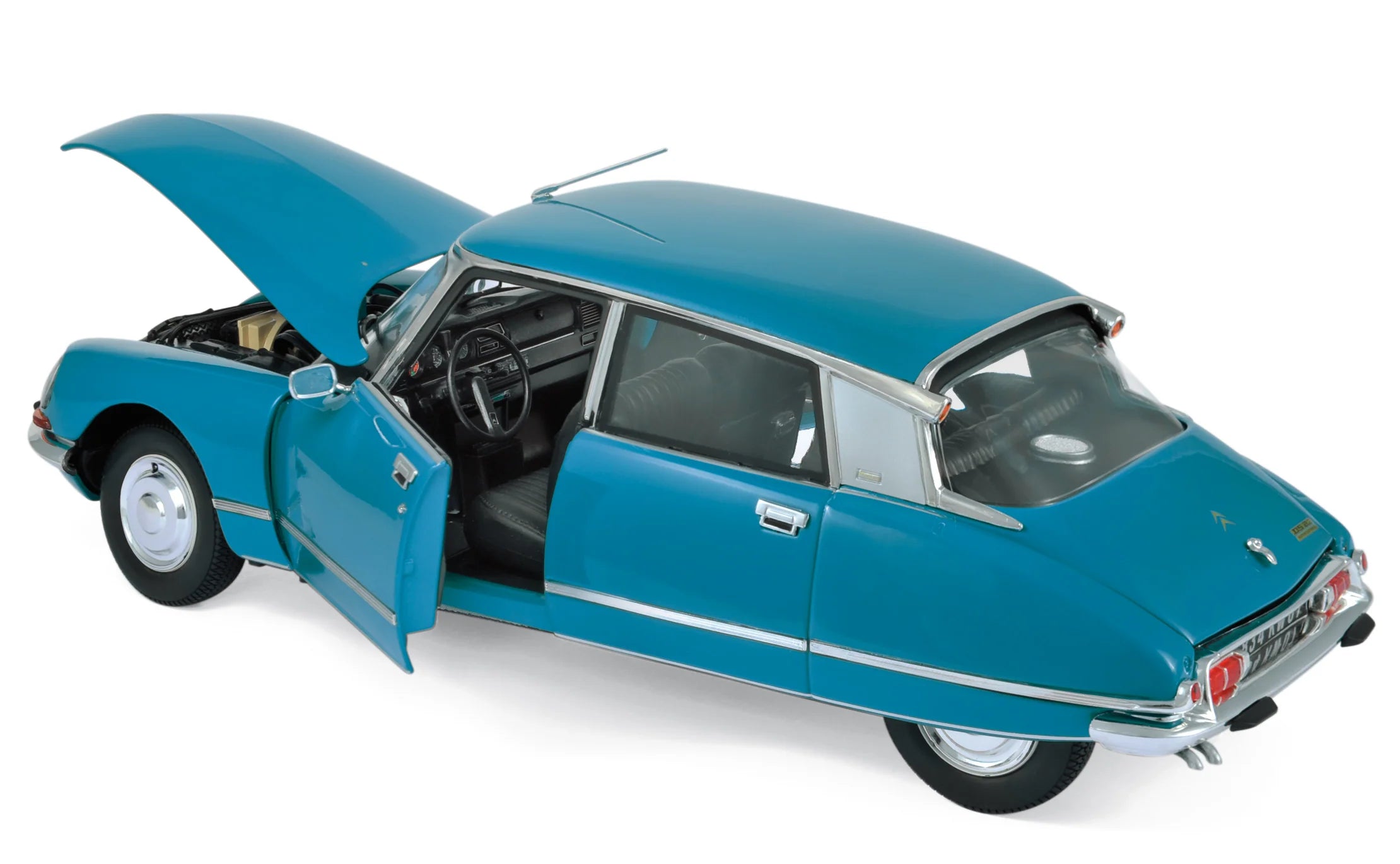 Citroën DS 23 Pallas 1972 Lagune Blue 1:18 - 100pcs