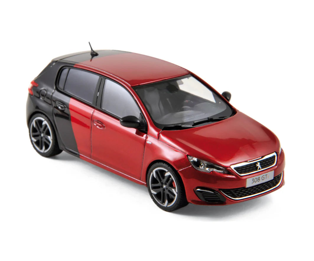 Peugeot 308 GTi Coupe Franche 2015 Red&Black 1:43
