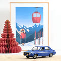 Renault 12 Gordini sans pare-chocs 1971 Bleu de France 1:18