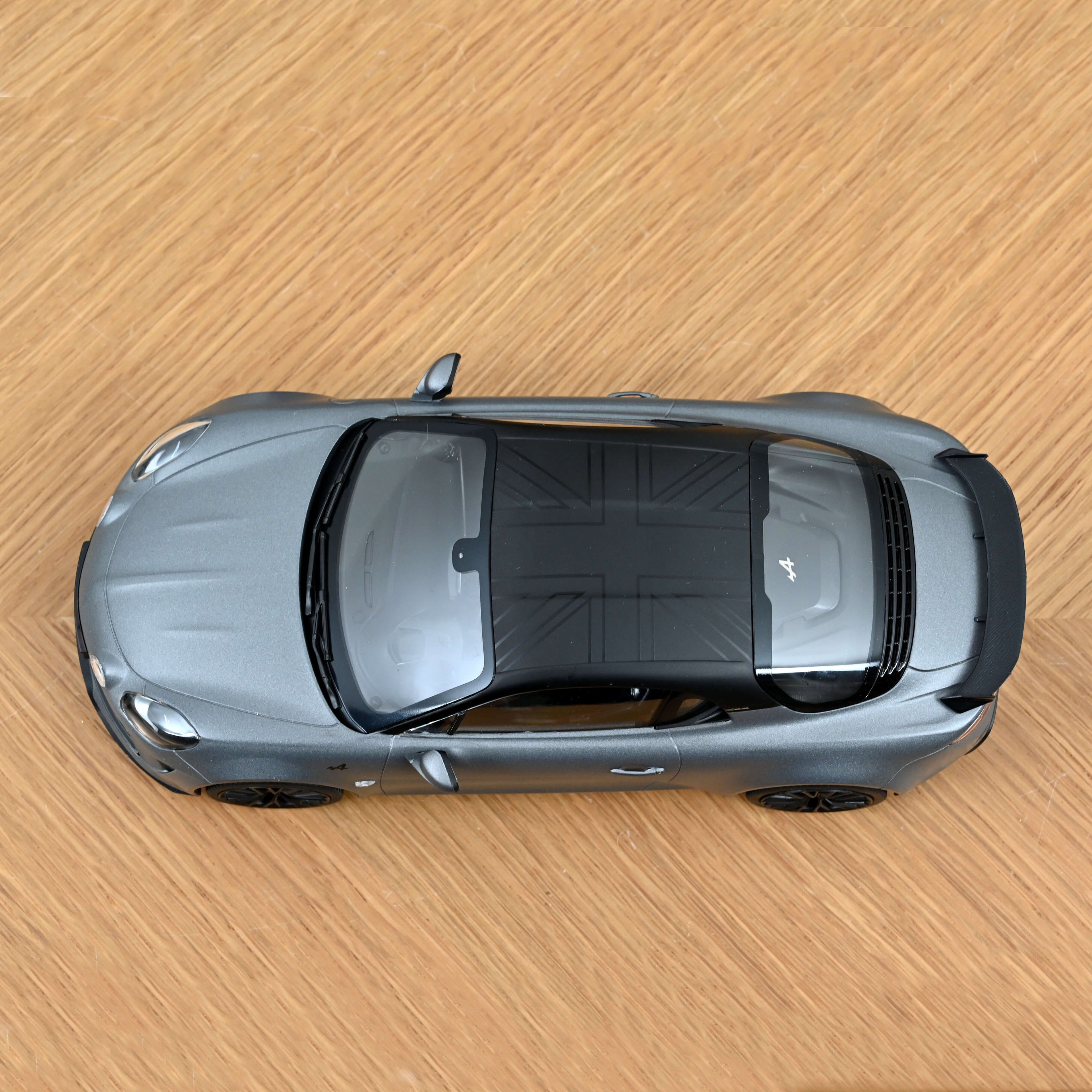 Alpine A110 S Enstone Edition 2023 Matt Thunder Grey 1:18 - 110pcs