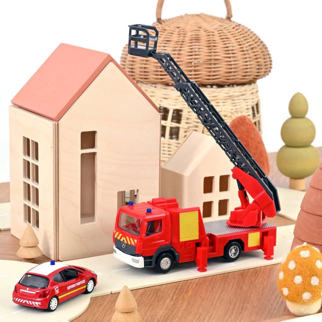 Camion de pompiers Mercedes-Benz Atego Plastigam 1:43