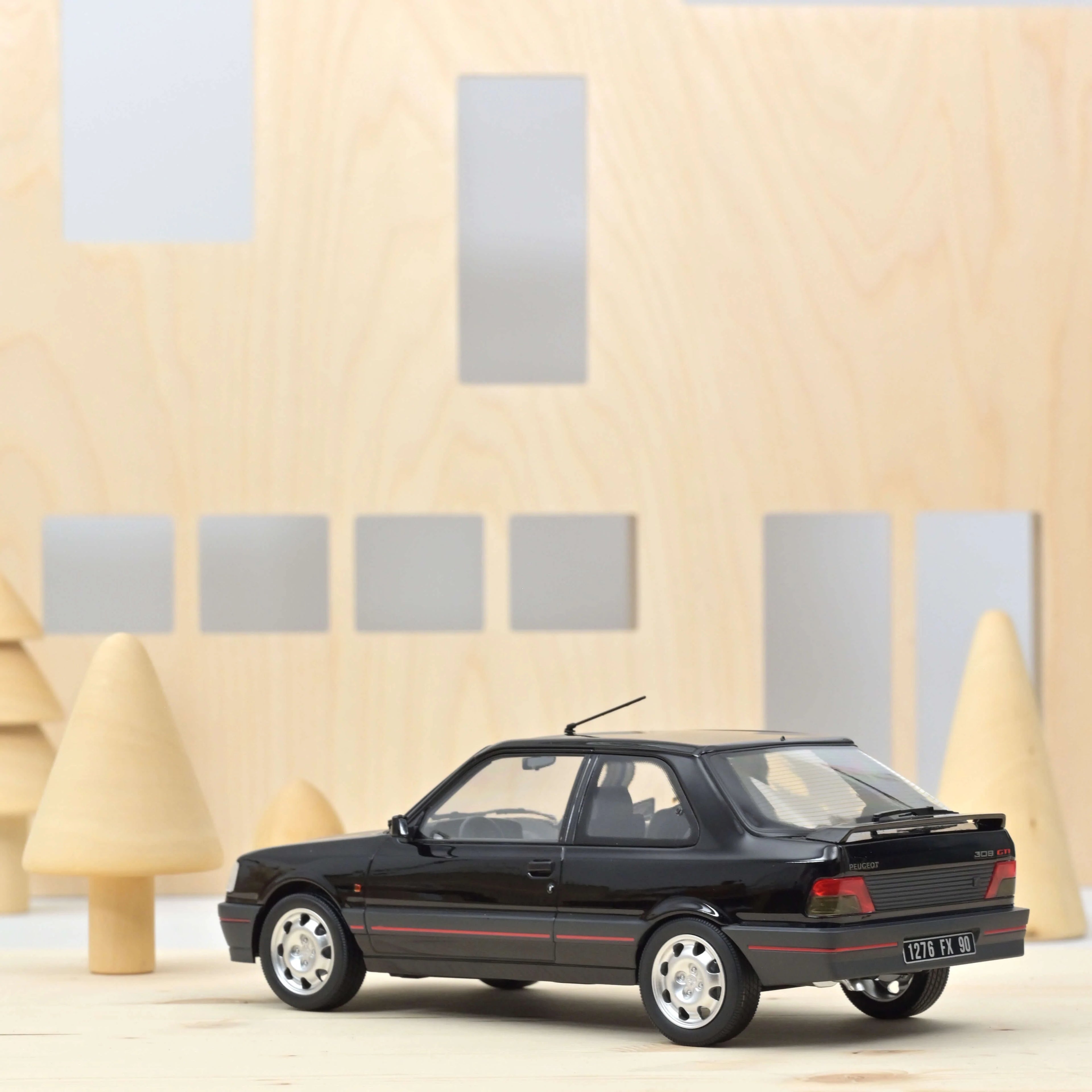 Peugeot 309 GTi 1990 Noir 1:18