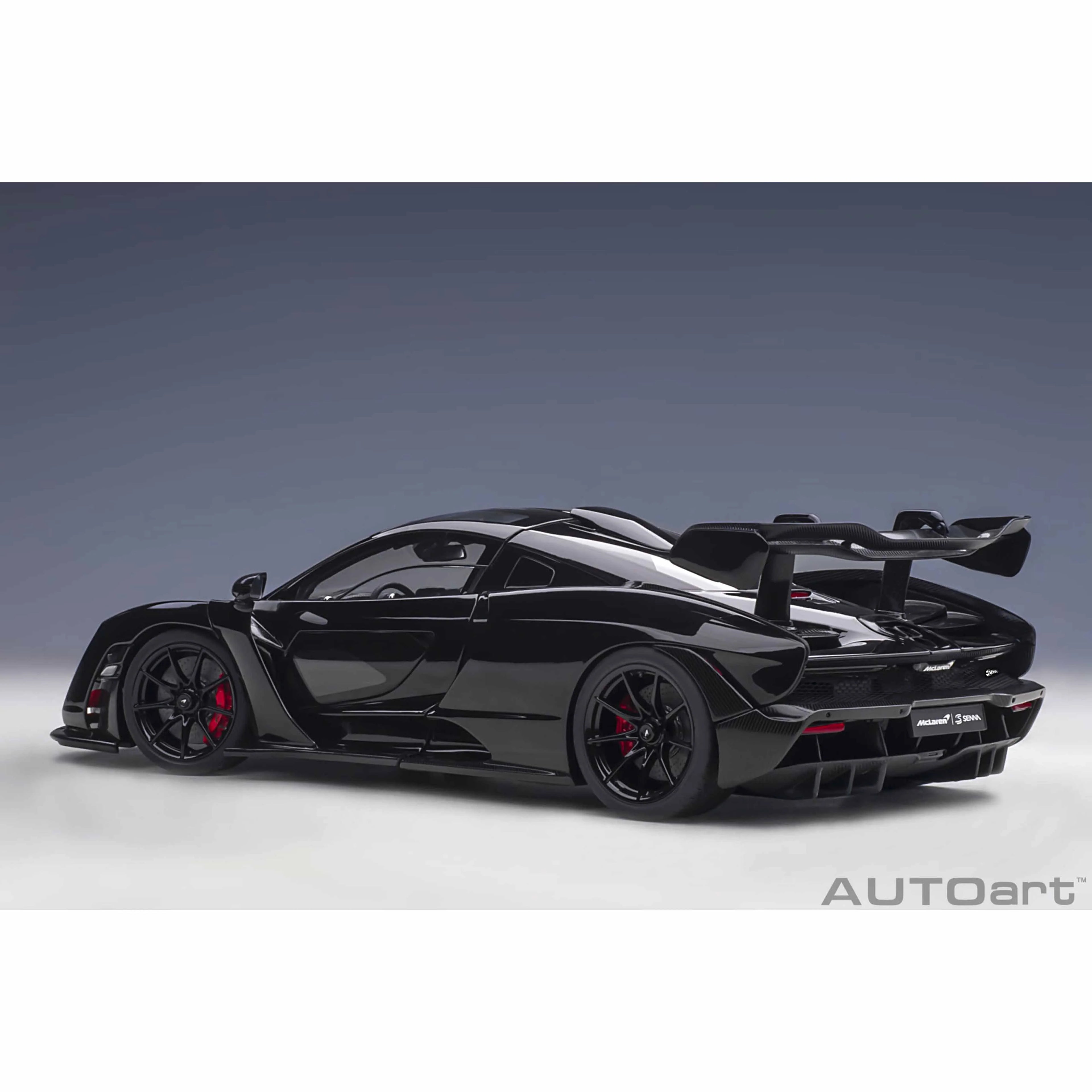 McLaren Senna (Stealth Cosmos) Black 1:18