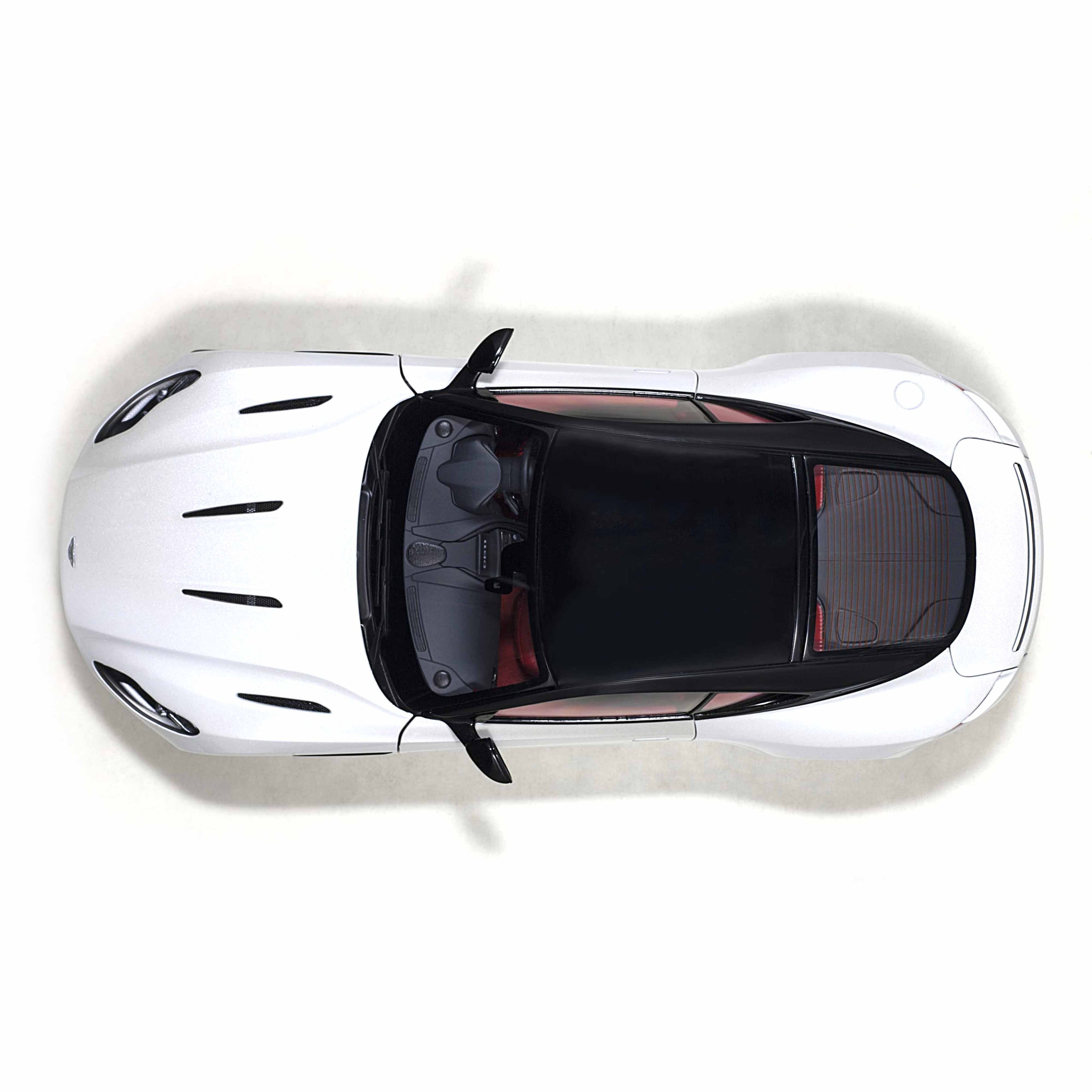 Aston Martin DB11 Morning Frost White 1:18