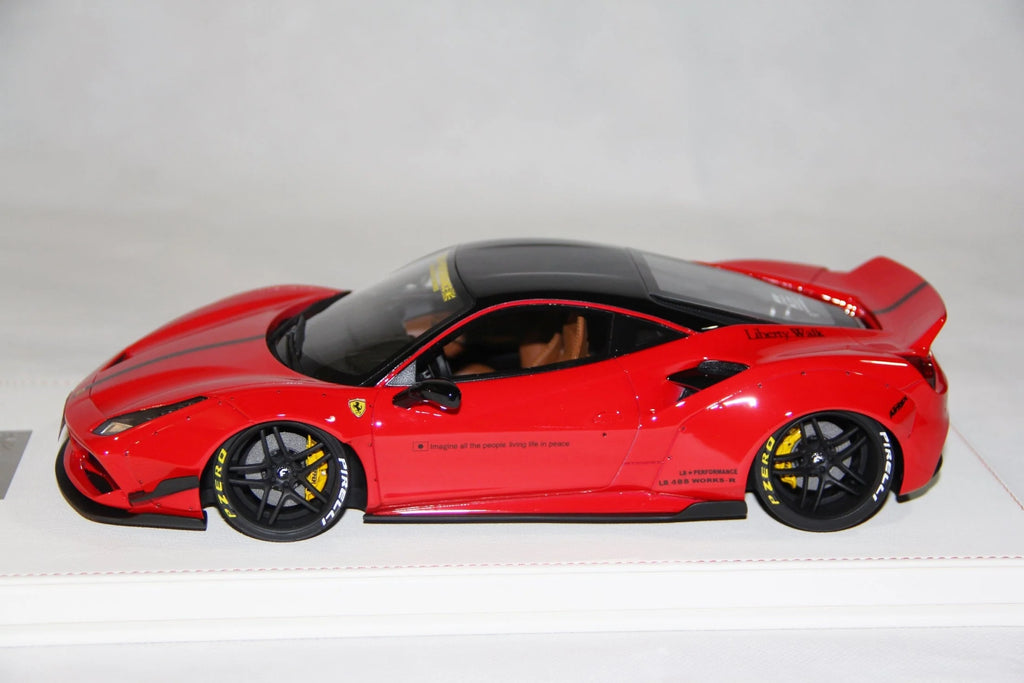 Ferrari 488 Liberty Walk LB Performance, F1 Rot - Limitiert 20 Stk. von LB Work