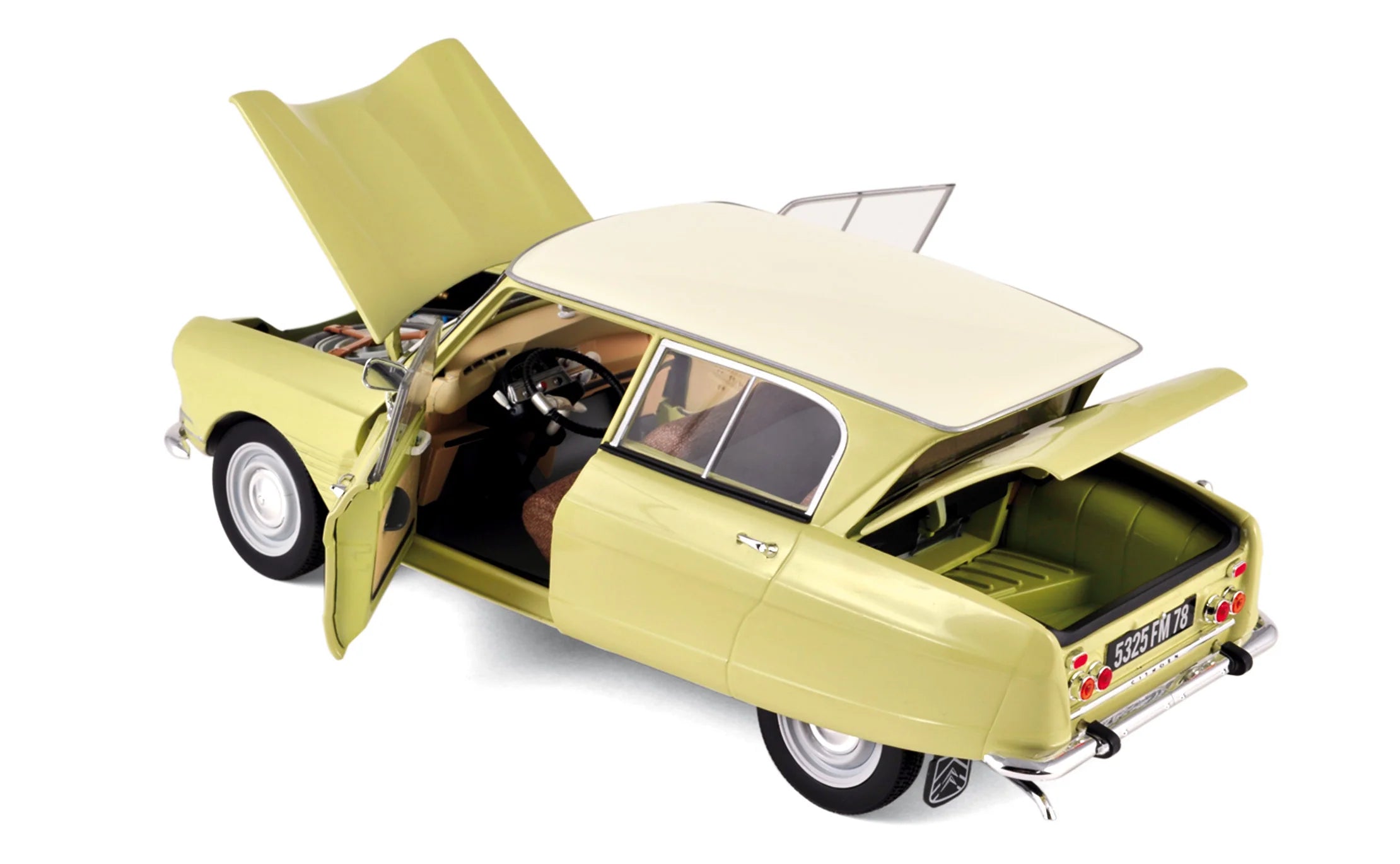 Citroën Ami 6 1964 Naples Yellow 1:18
