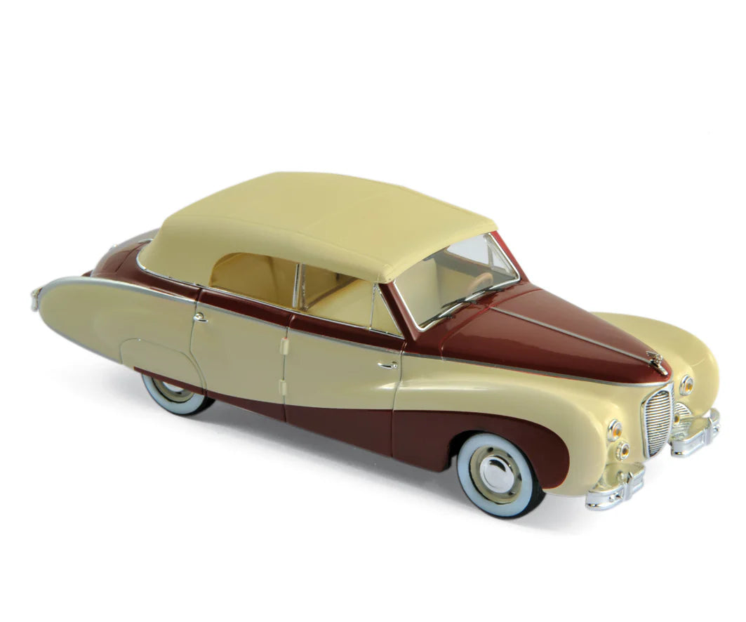 Austin A125 Sheerline 1947 Beige & Rouge foncé 1/43