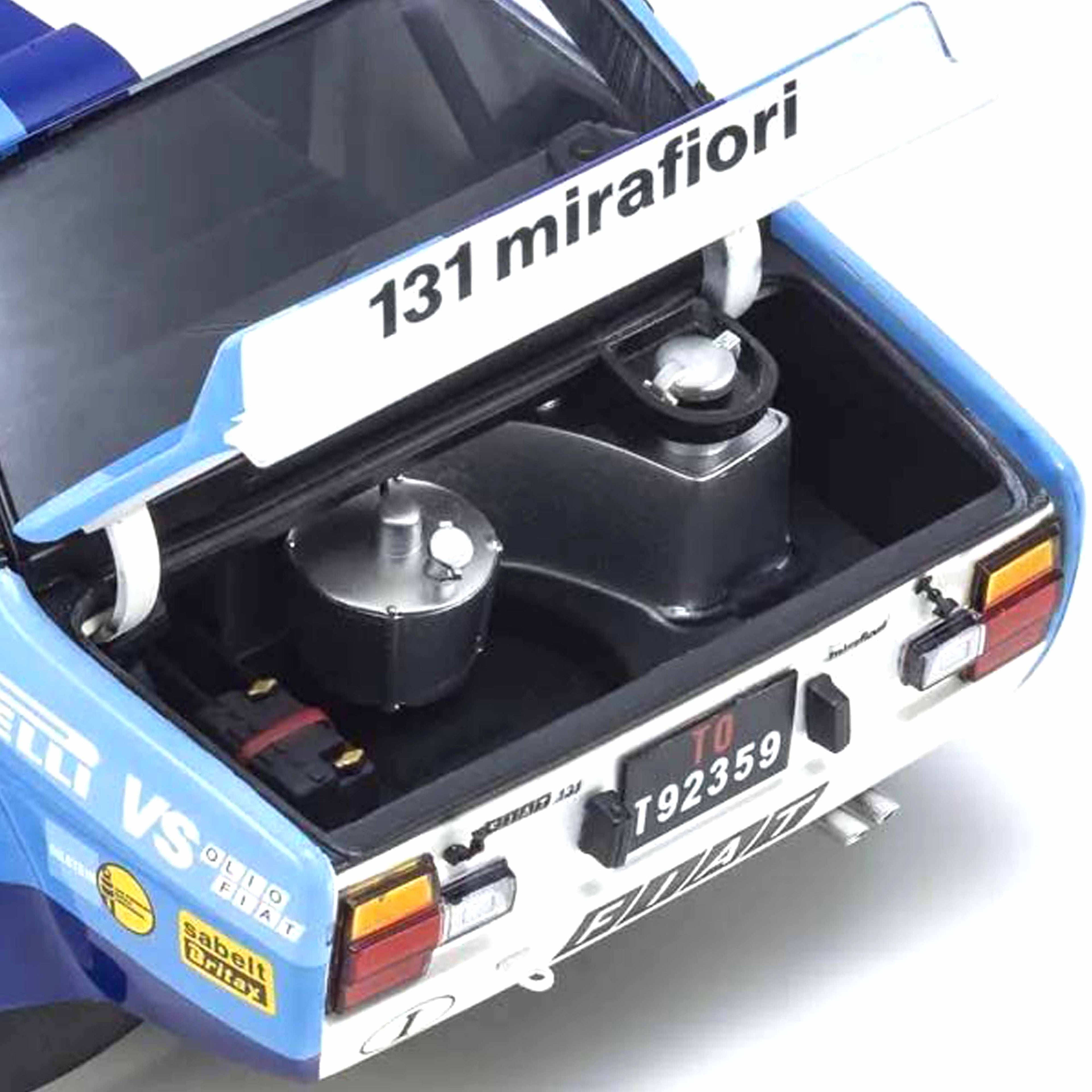 Fiat 131 Abarth 1981 Piancavallo (N°2) Bettega Winner 1:18