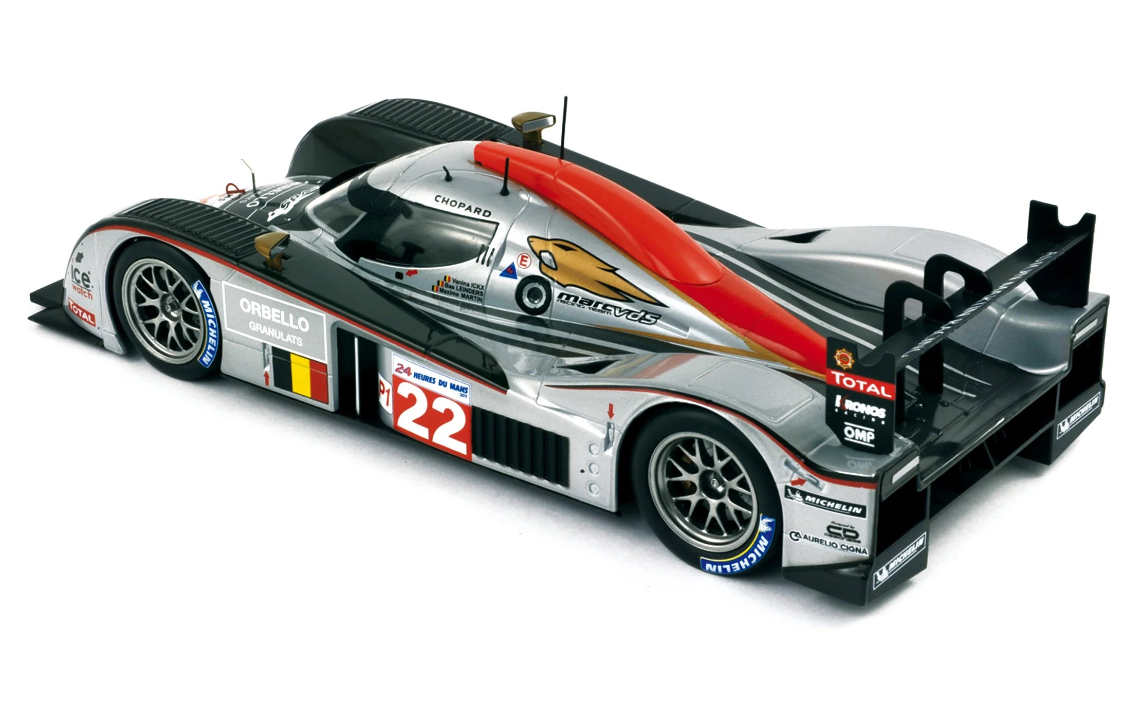 Aston Martin LMP1 2011 24H Le Mans 22 Team Kronos 1:18
