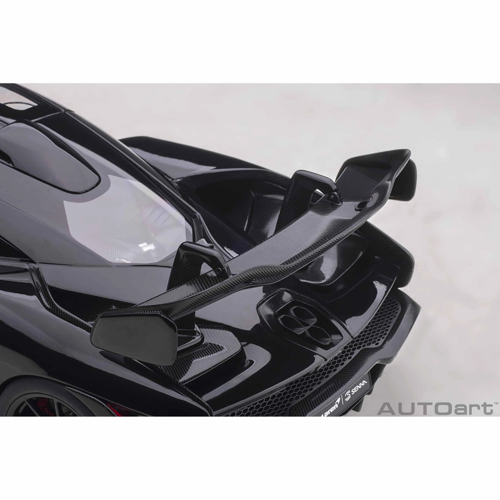 McLaren Senna (Stealth Cosmos) Black 1:18