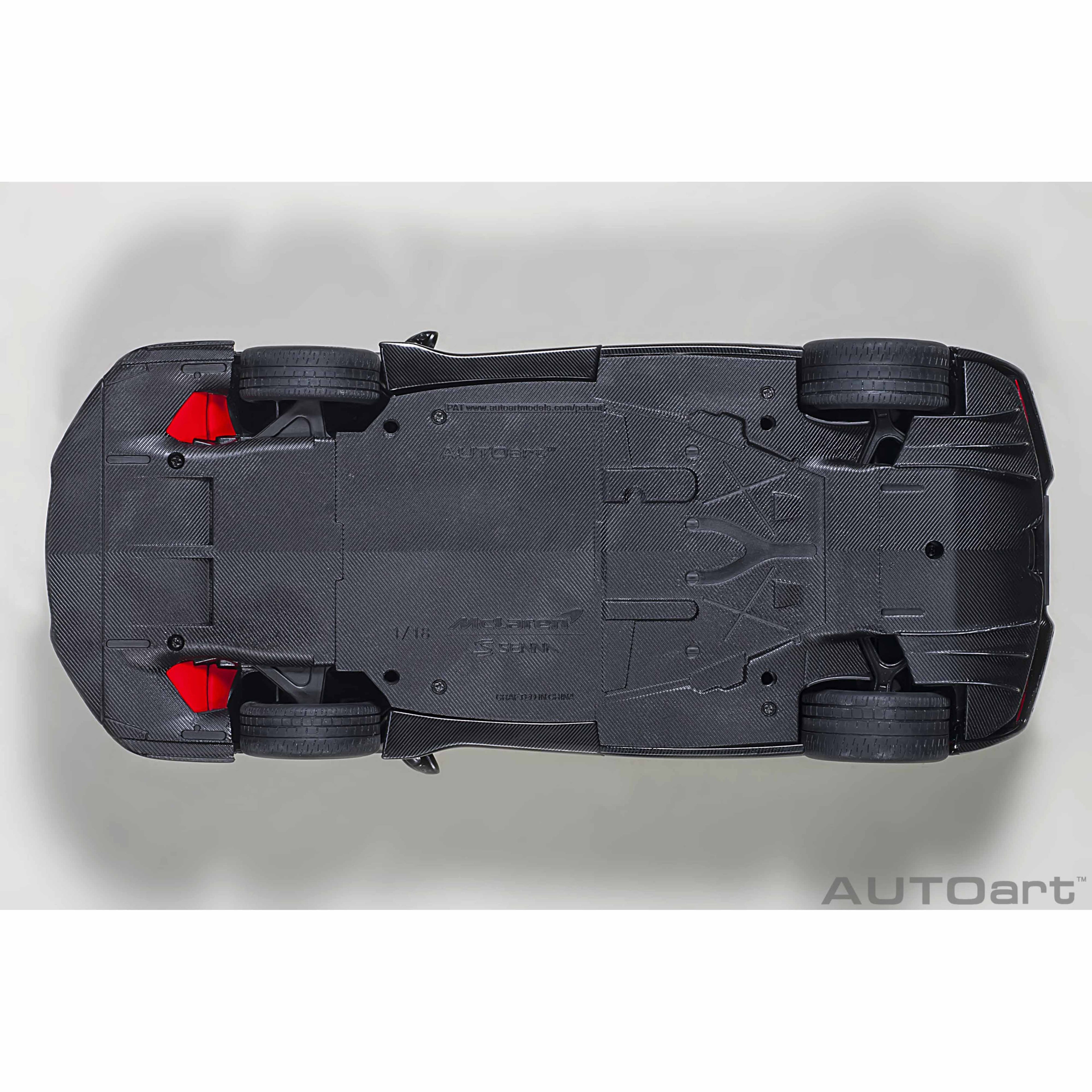 McLaren Senna (Stealth Cosmos) Black 1:18