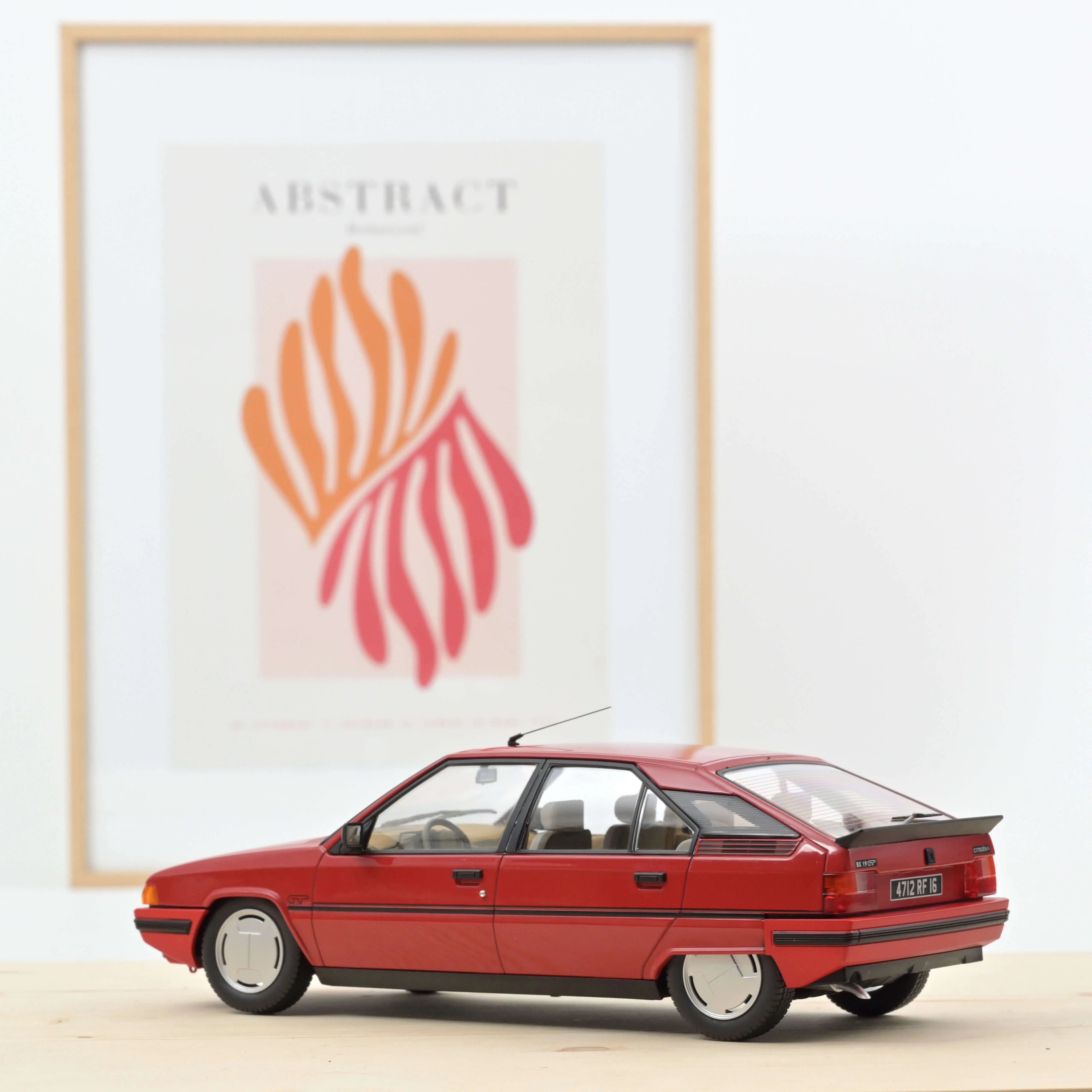 Citroën BX 19 GT 1984 Vallelunga Red 1:18 - 300pcs