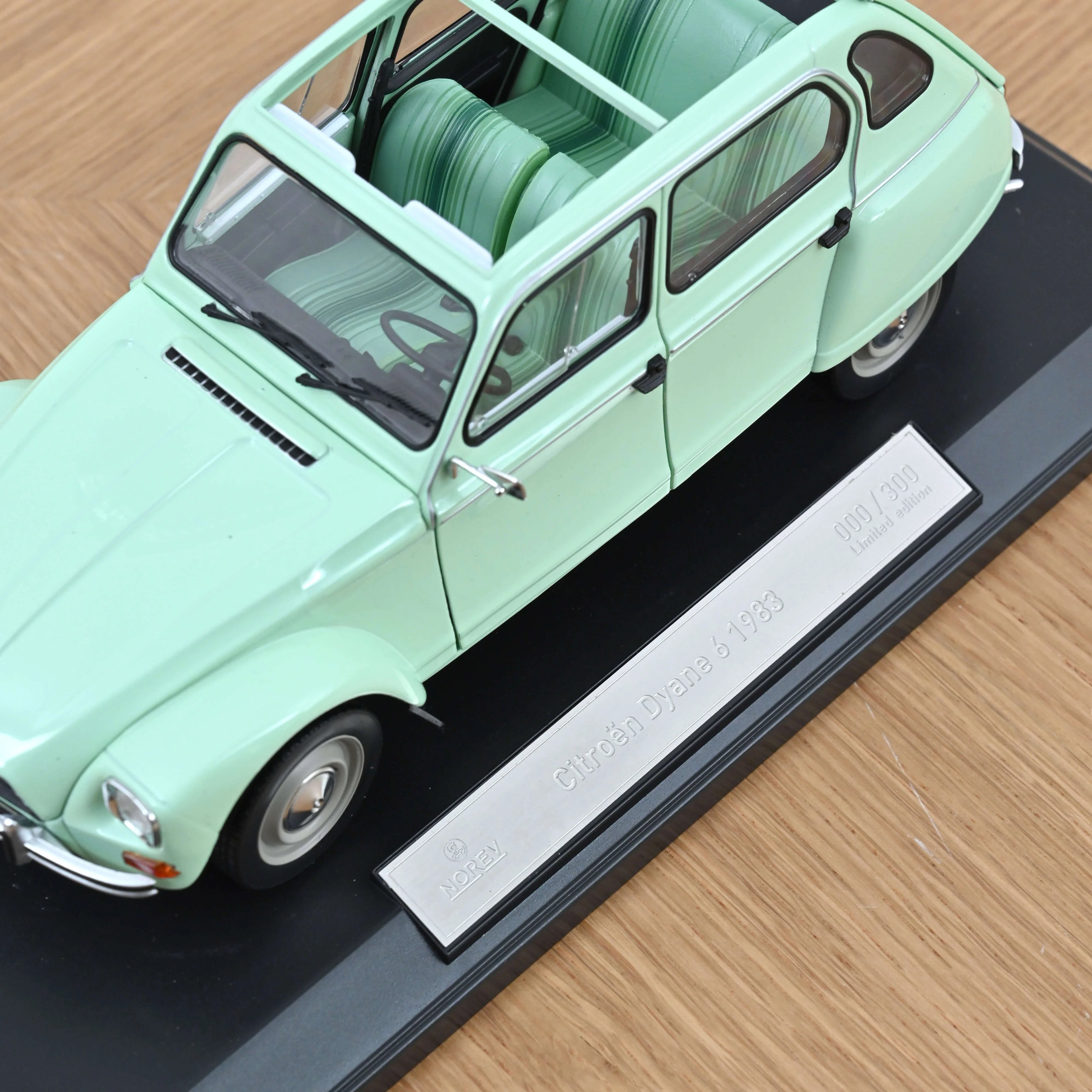 Citroën Dyane 6 1983 Vert Jade 1:18 - 300 ex.