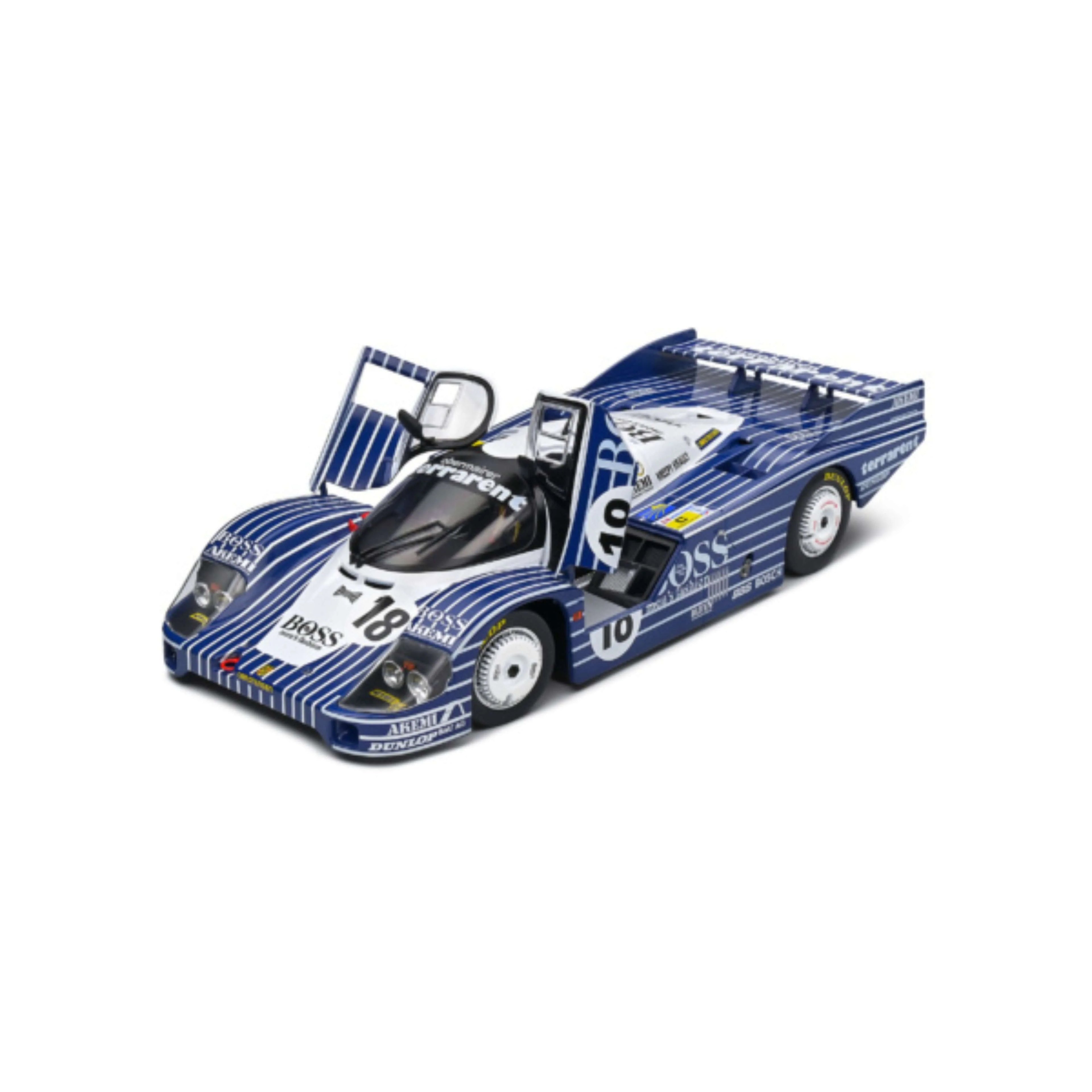 Porsche 956 LH Blue #18 Plankerhorn / Laessig 24h Le Mans 1983 1:18