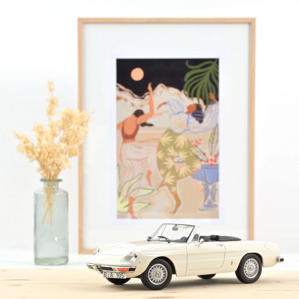Alfa Romeo 2000 Spider 1978 Blanc 1:18