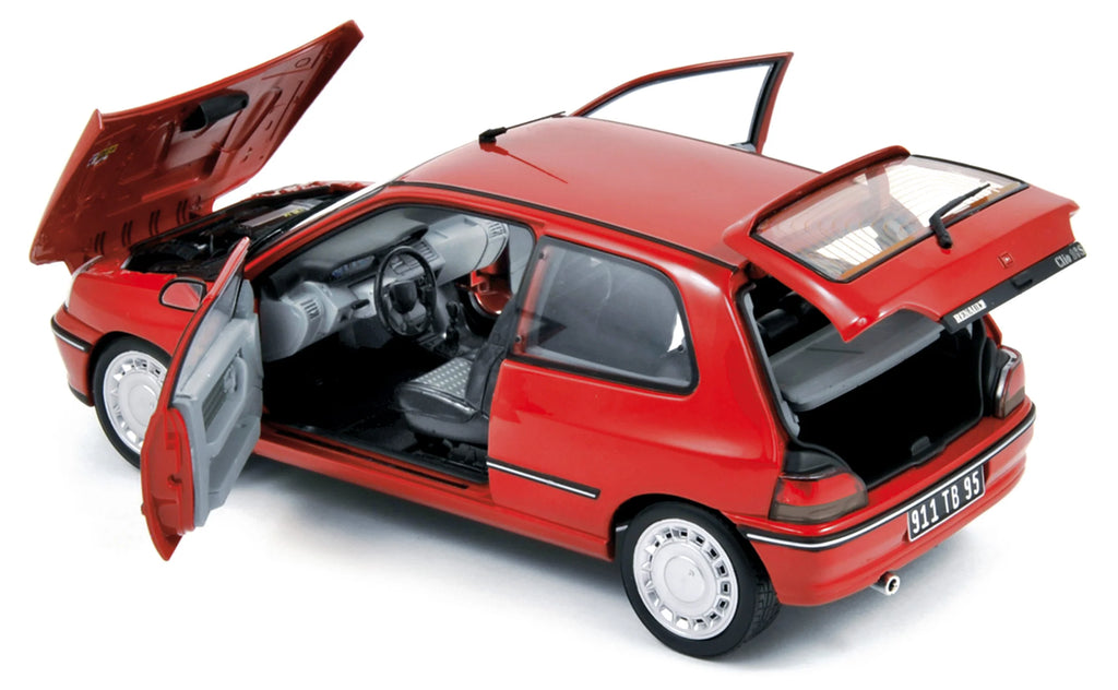 Renault Clio 16S 1991 Vivid Red 1:18