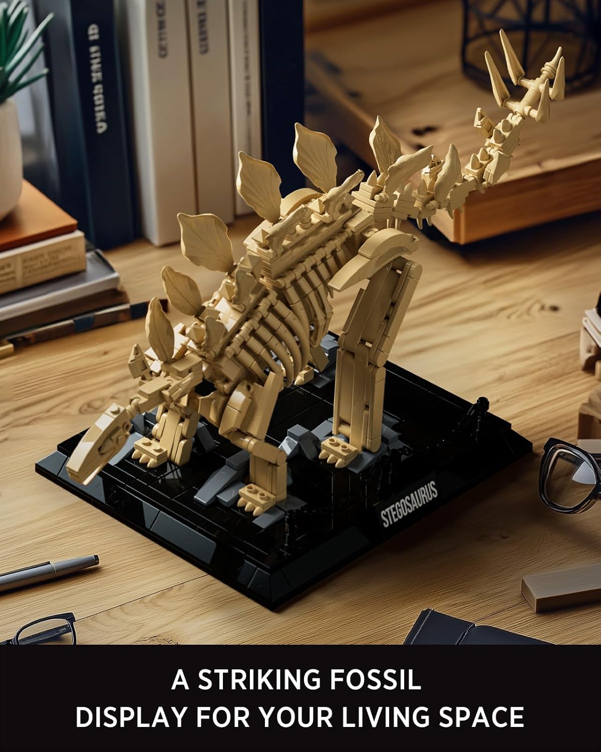 Nifeliz Stegosaurus Fossils (665 PCS, NF10353)