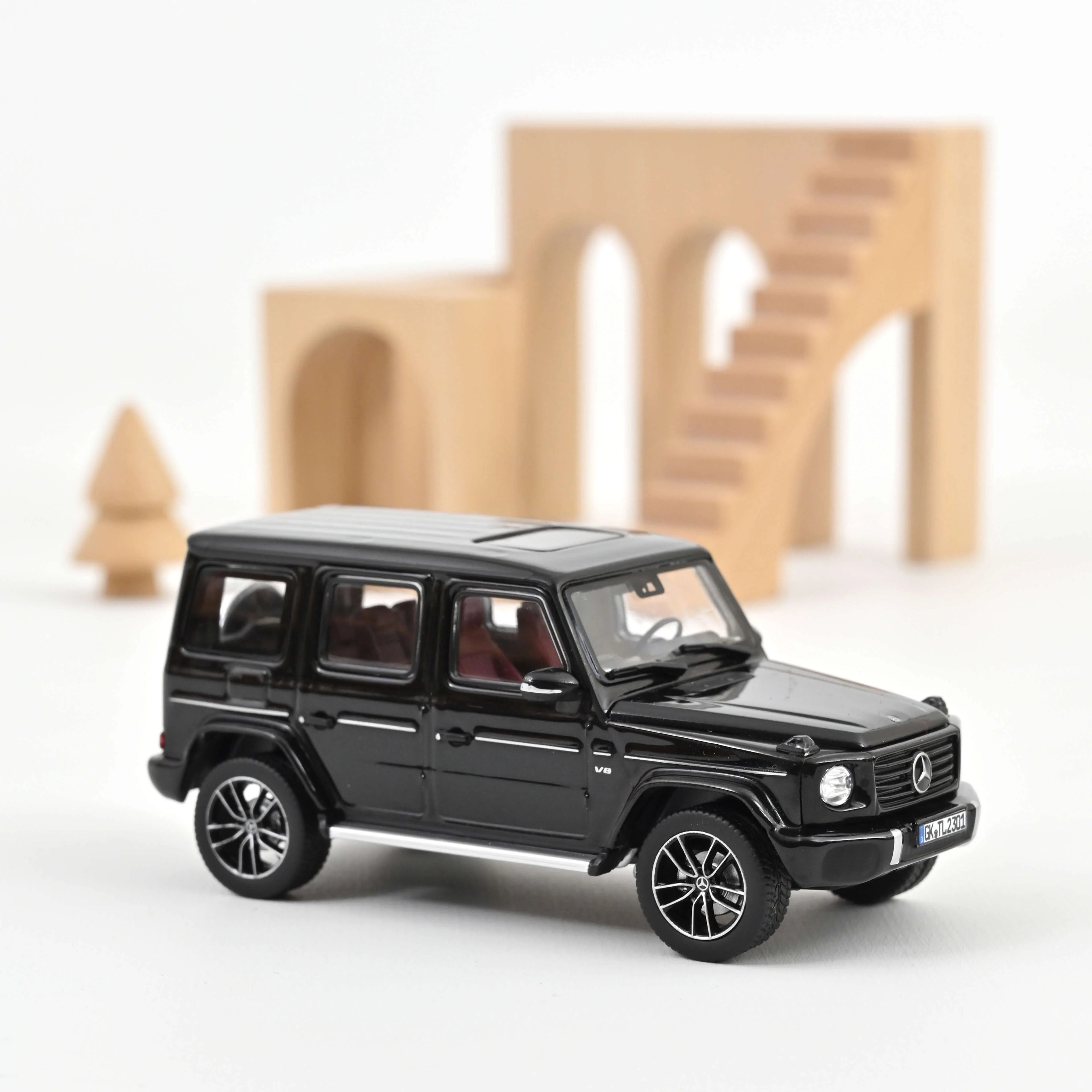 Mercedes-Benz G-Class 2025 Obsidian Black metallic 1:43