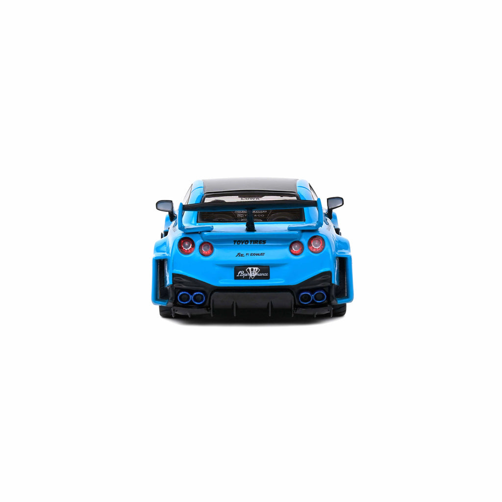 Nissan GTR35 LBWK Silhouette Turquoise 2019 1:43