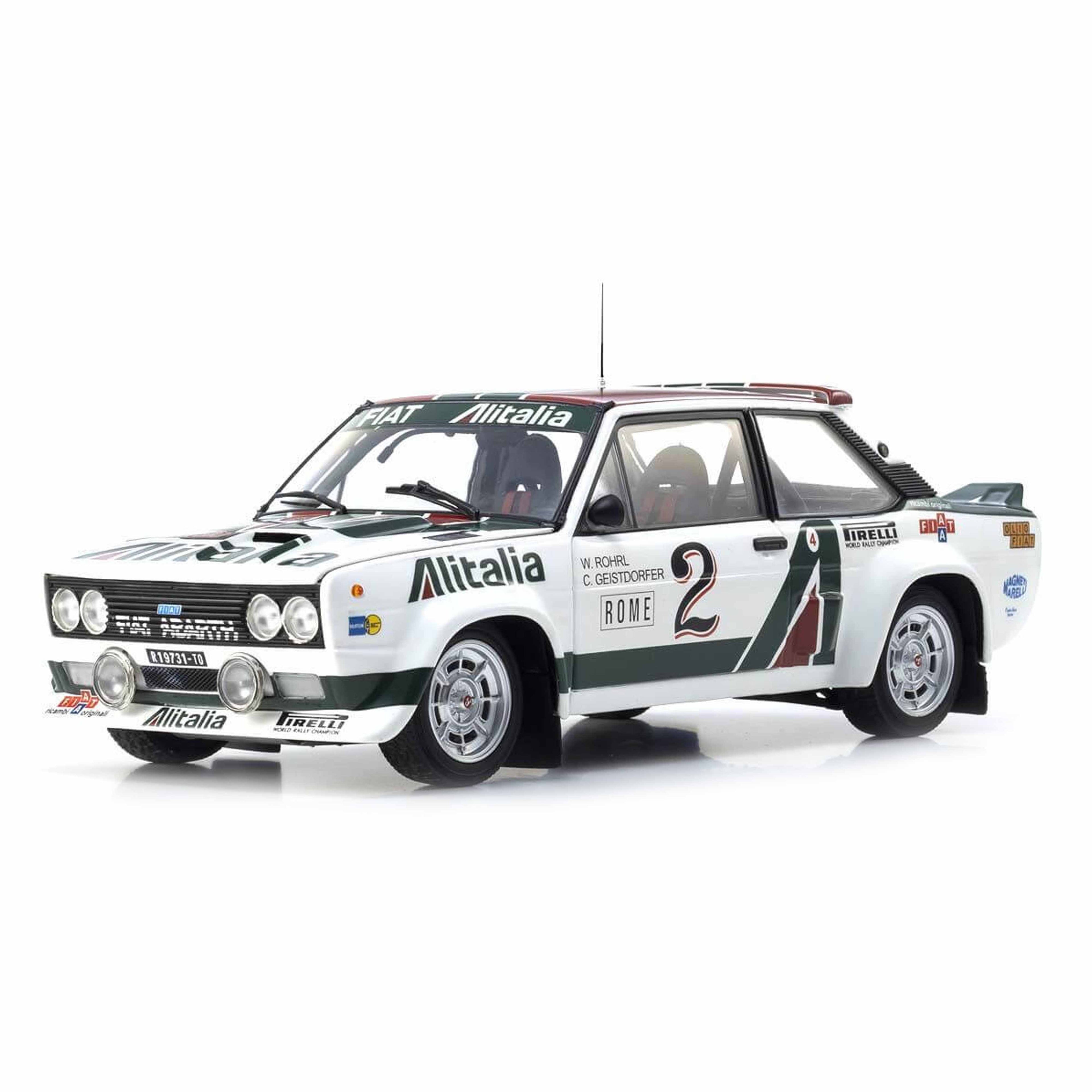 Fiat 131 Abarth 1978 Monte Carlo (N°2) 1:18