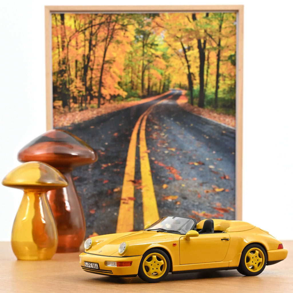 Porsche 911 Speedster 1993 Speed Yellow 1:18
