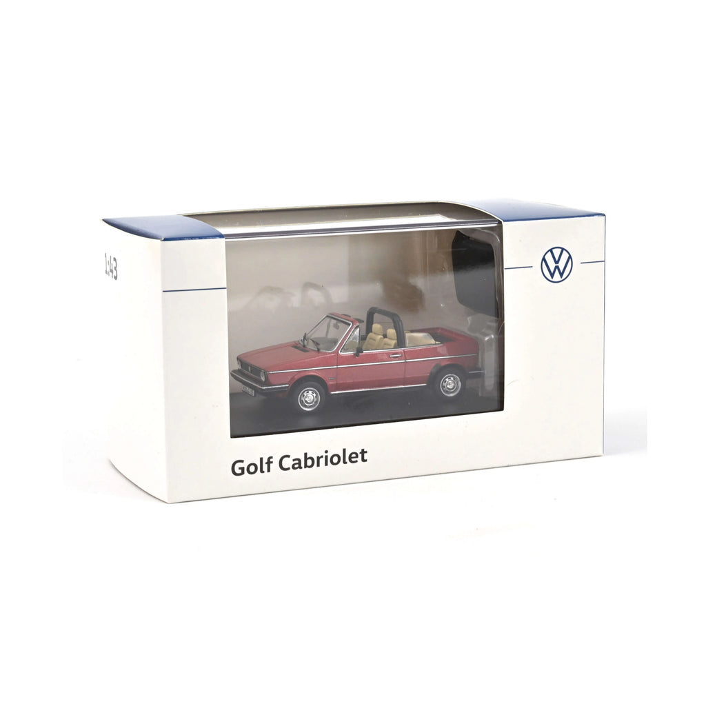 VW Golf Cabriolet 1981 Rotmetallic 1:43