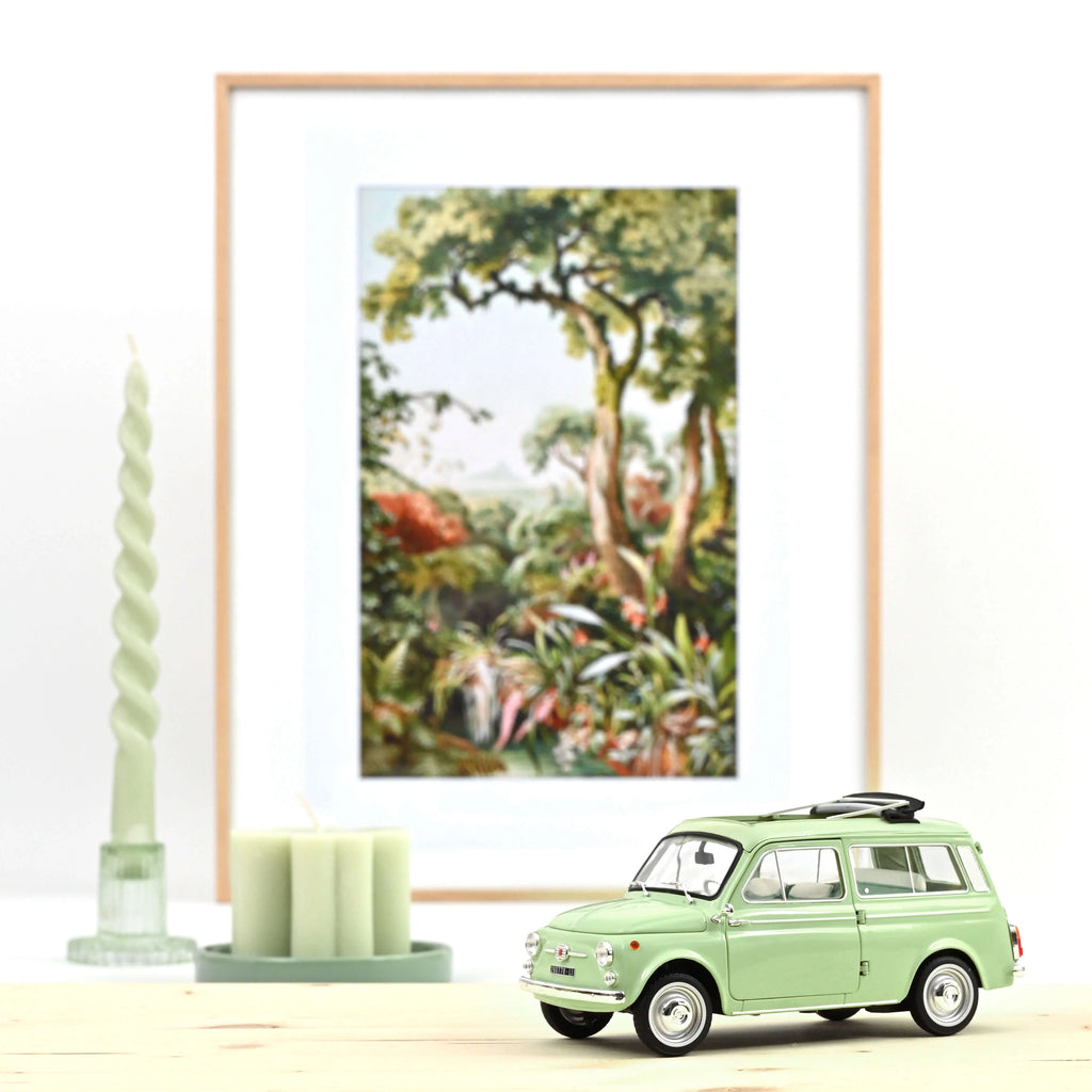 Fiat 500 Giardiniera 1963 Oasis Green 1:18 - 200pcs