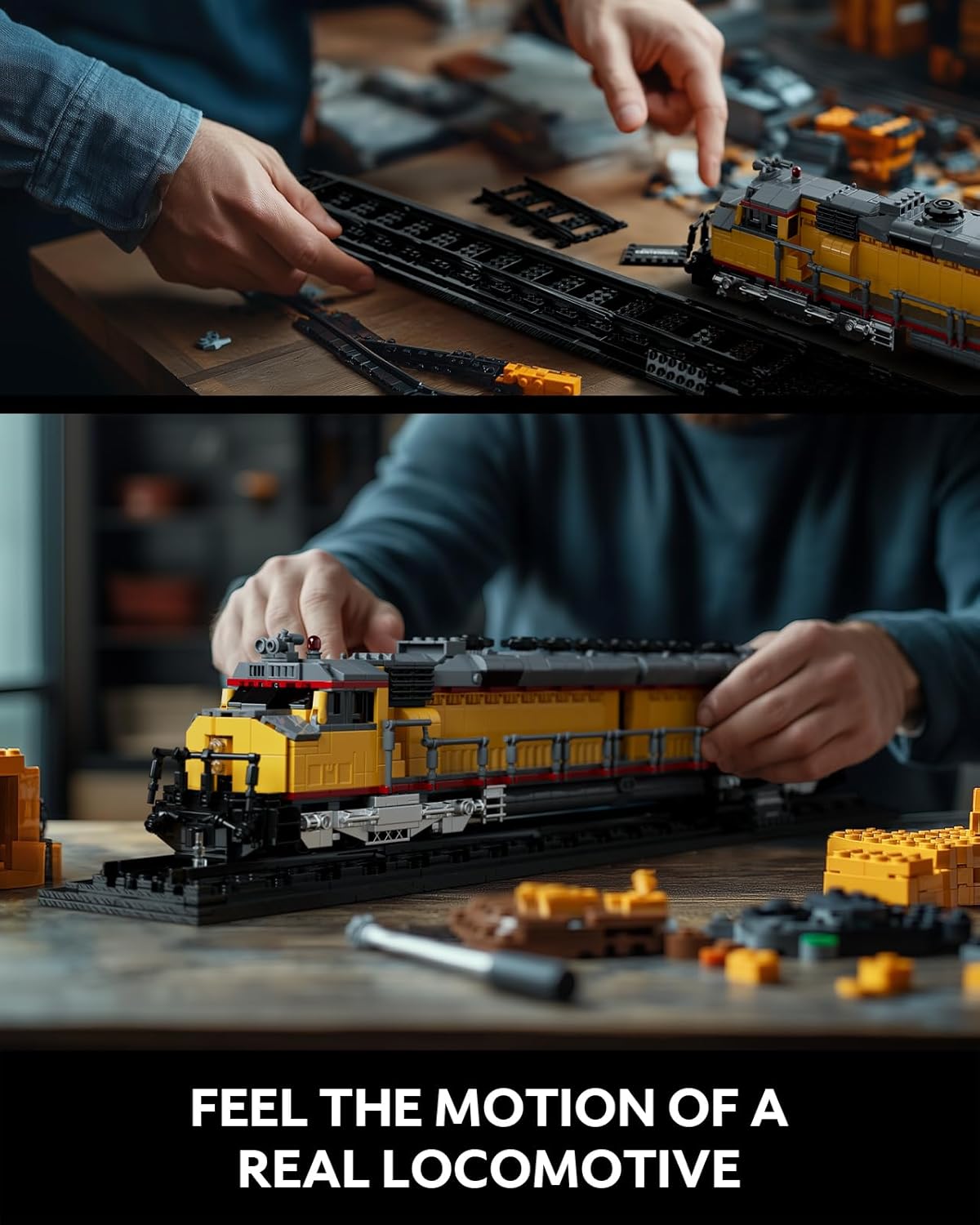 Nifeliz DDA40X Locomotive (1603 PCS, NF10296)