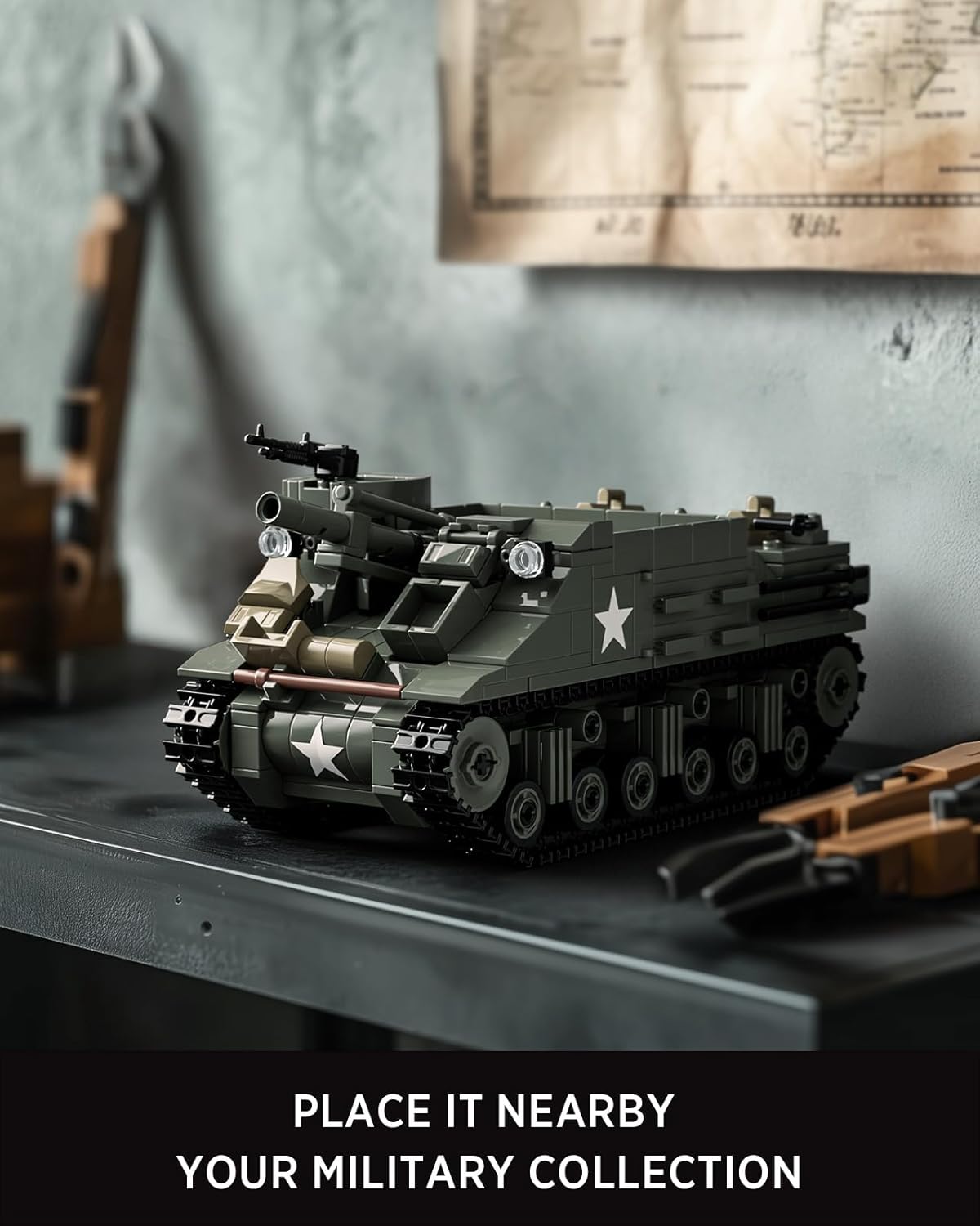 Nifeliz Military M7 Priest Tank (646 PCS, NF10336)