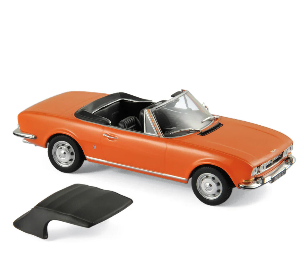 Peugeot 504 Cabriolet 1970 Capucine Orange 1:43