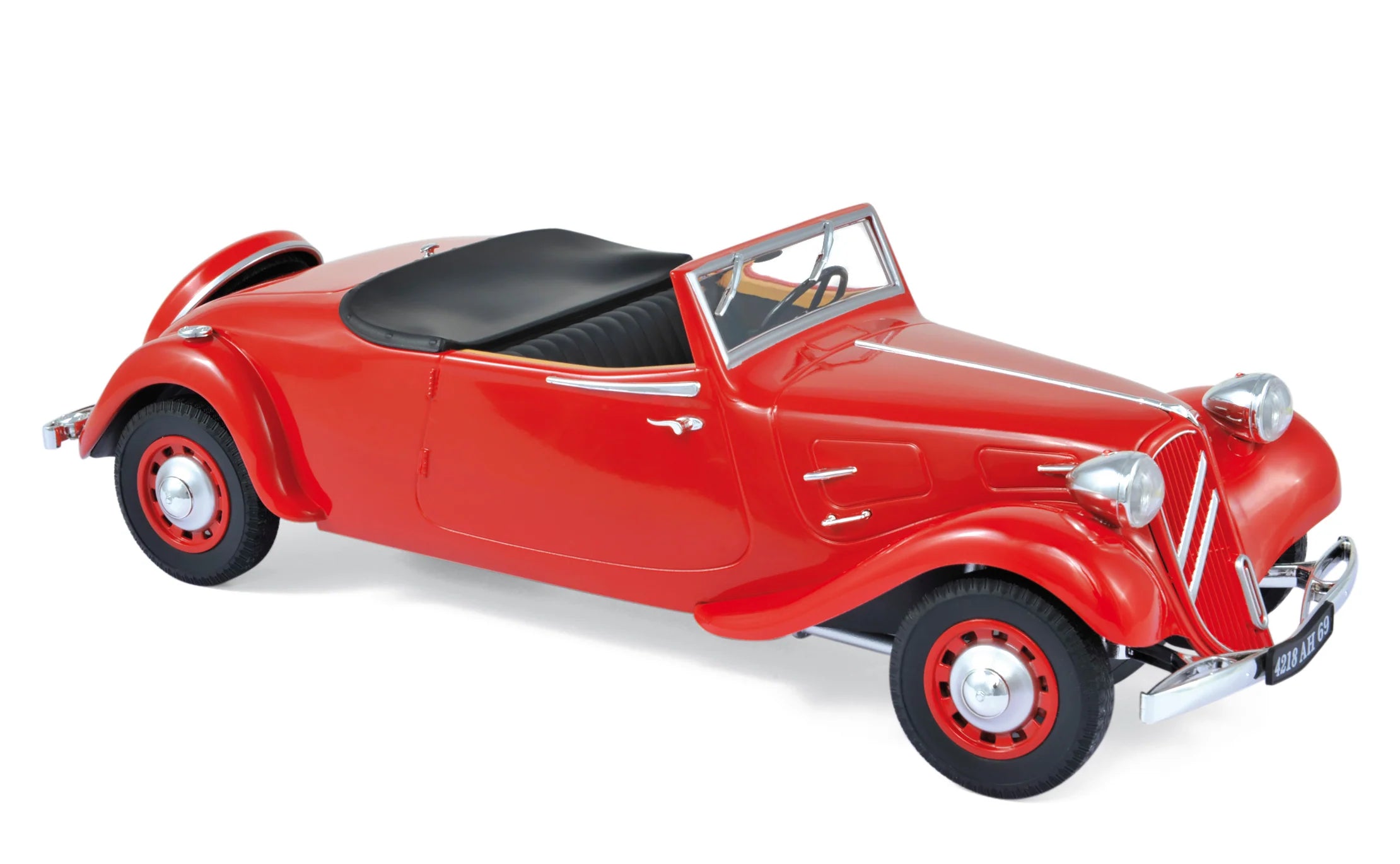 Citroën Traction Avant Cabriolet 11 B 1939 Rouge 1:18 - 100 pcs
