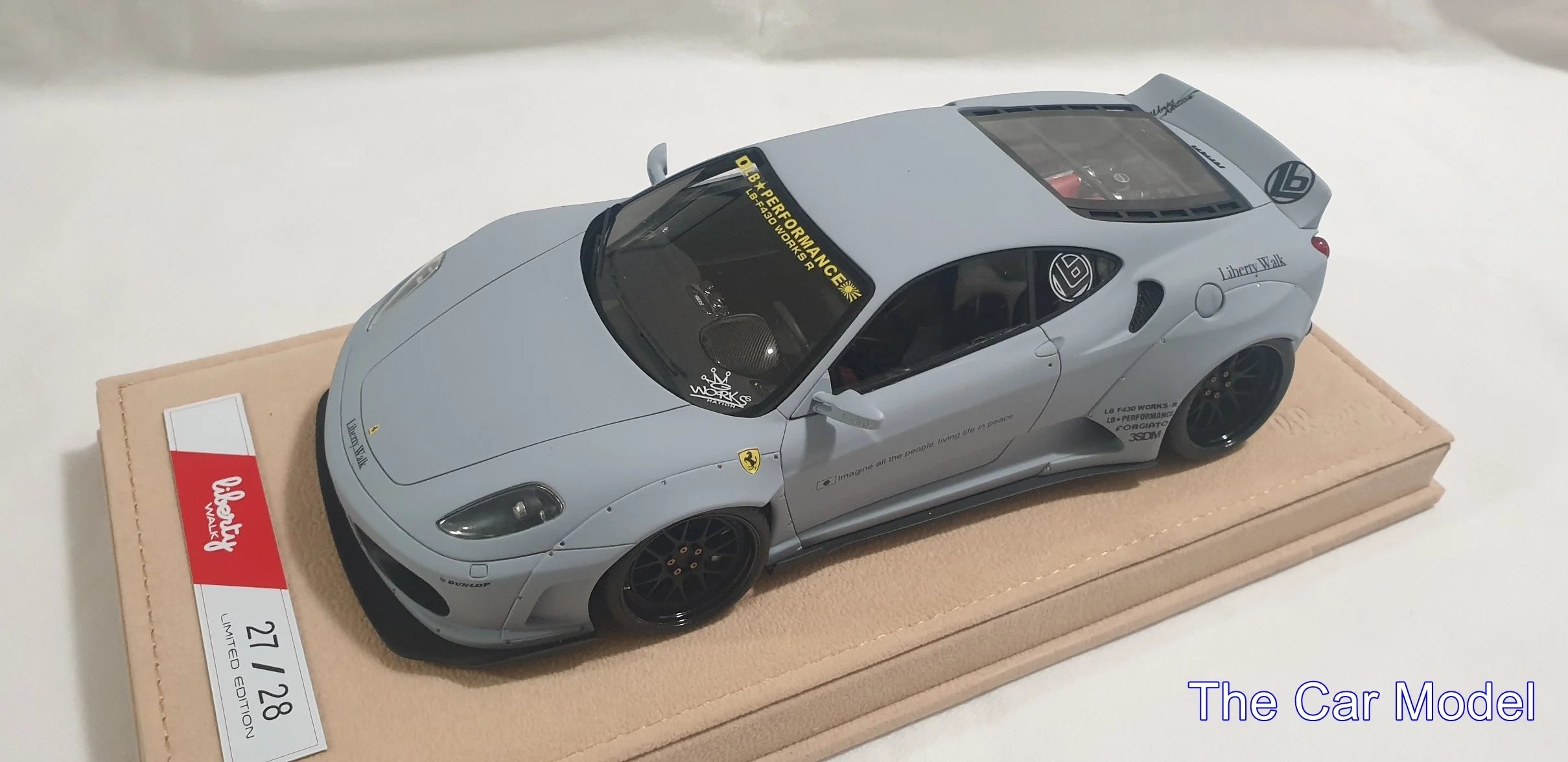 Ferrari 430 Liberty Walk LB Performance (Red, Zero Fighter) by LB Work