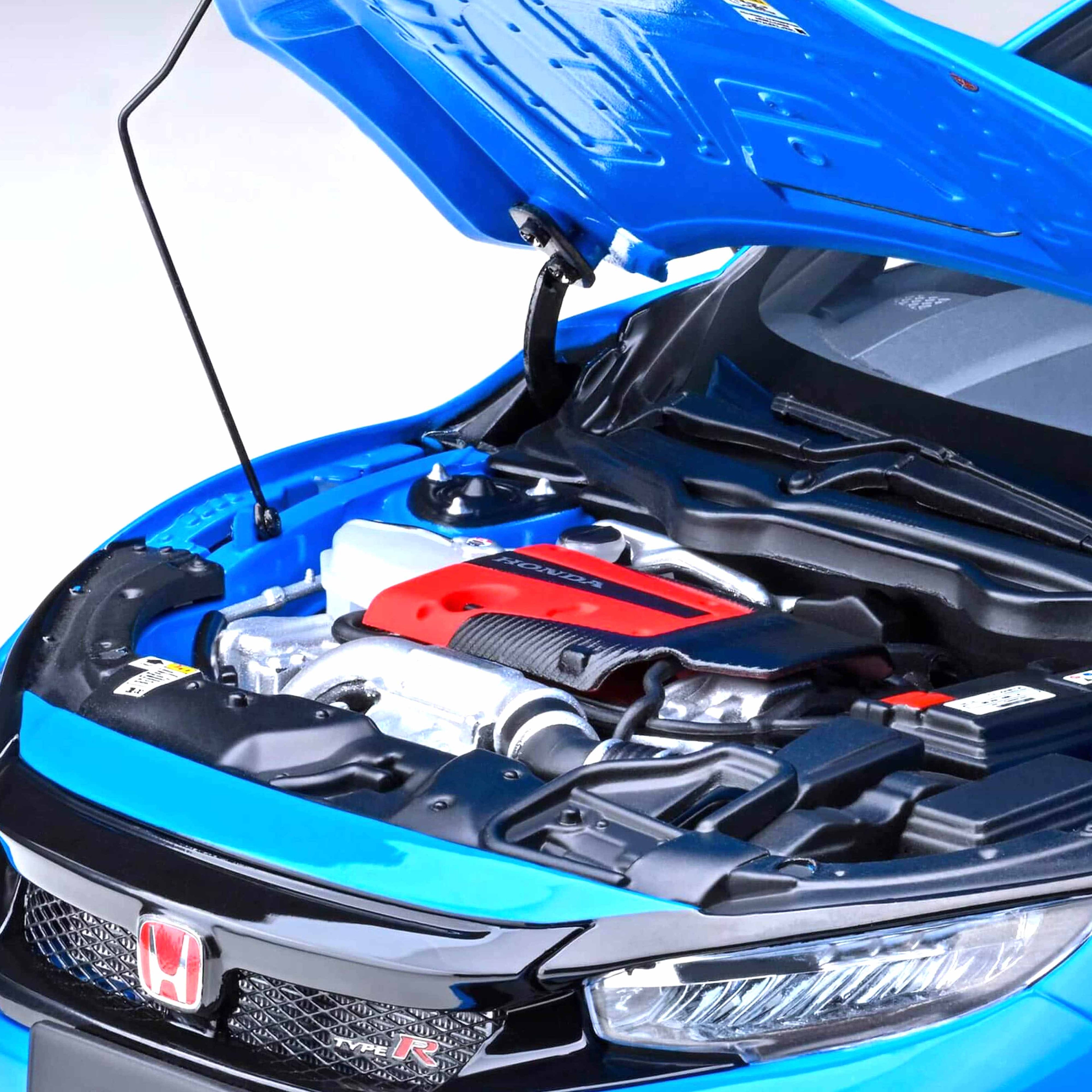 Honda Civic Type R (FK8) 2021 Racing Blue Pearl RHD 1:18