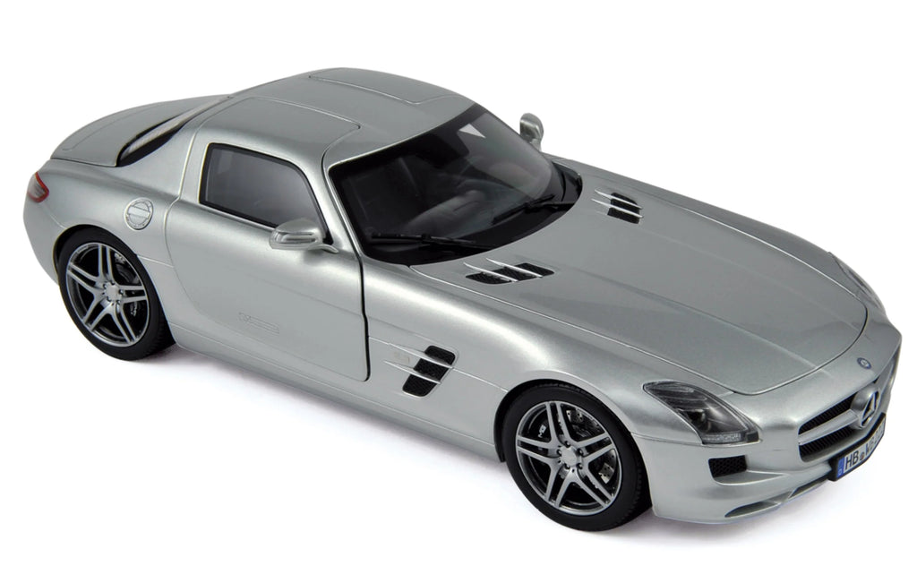 Mercedes-Benz SLS AMG Coupe 2010 Grey metallic 1:18