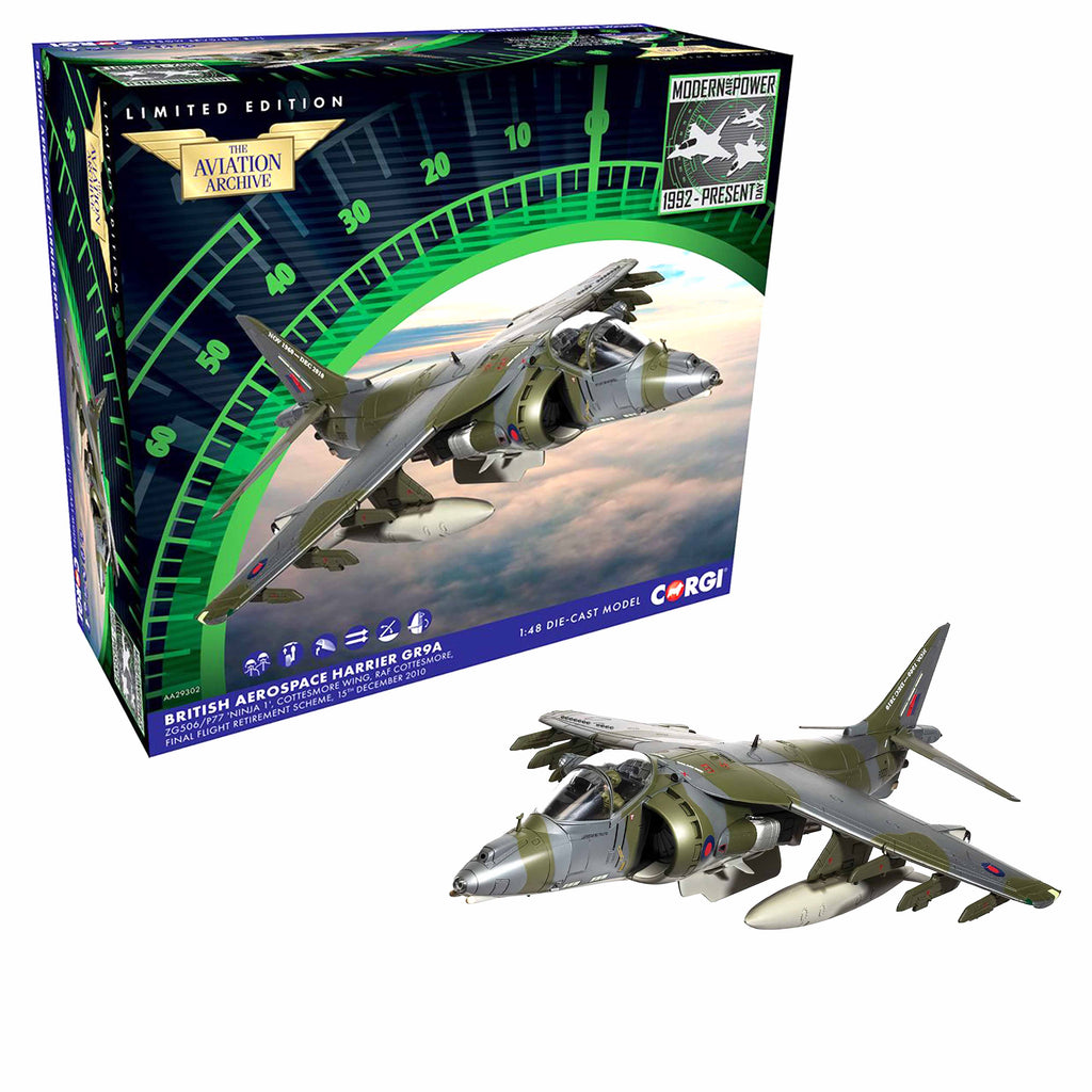 BAe Harrier GR9A,ZG506/P77 'Ninja 1' RAF Cottesmore 1:48