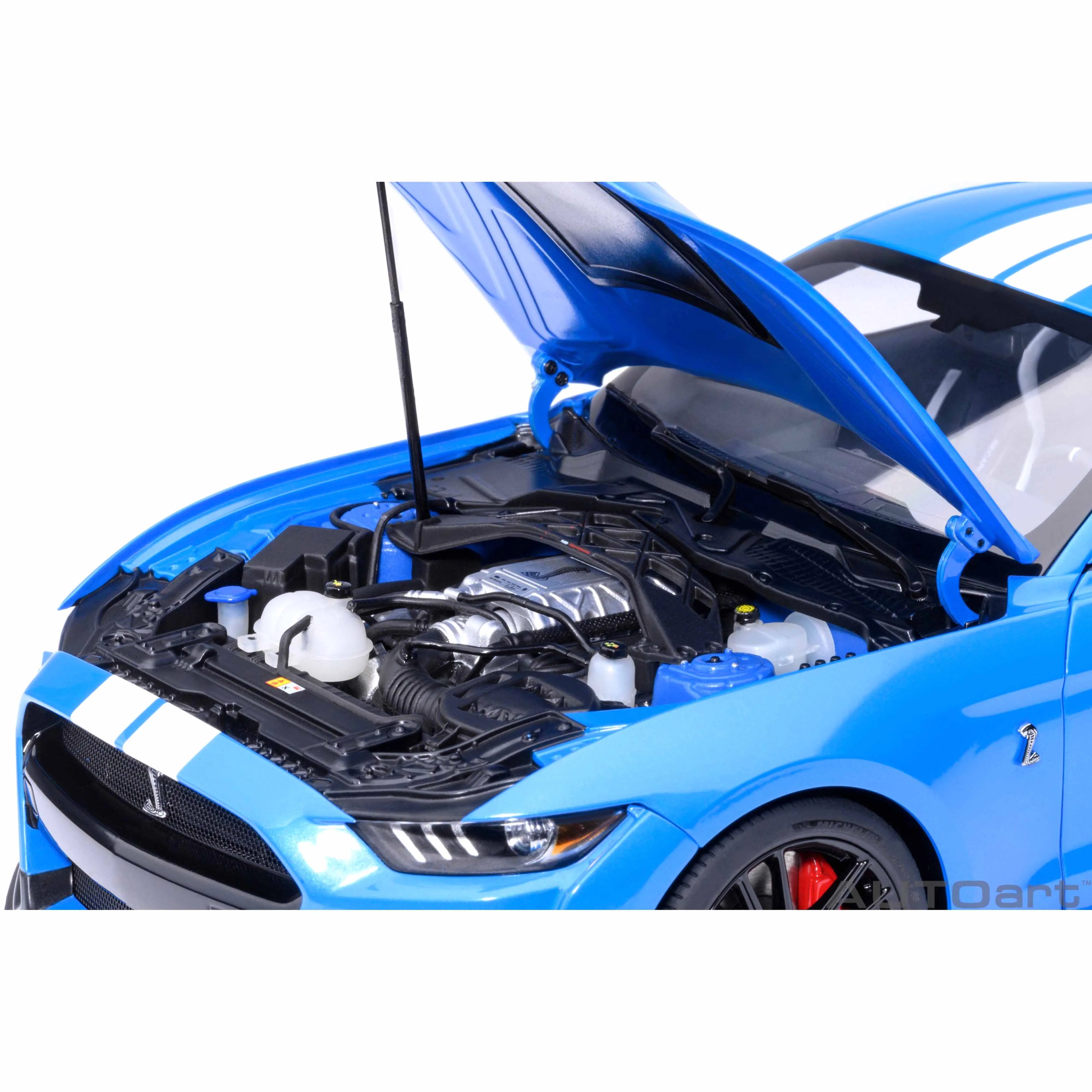 Ford Mustang Shelby GT500 Grabber Blue 1:18