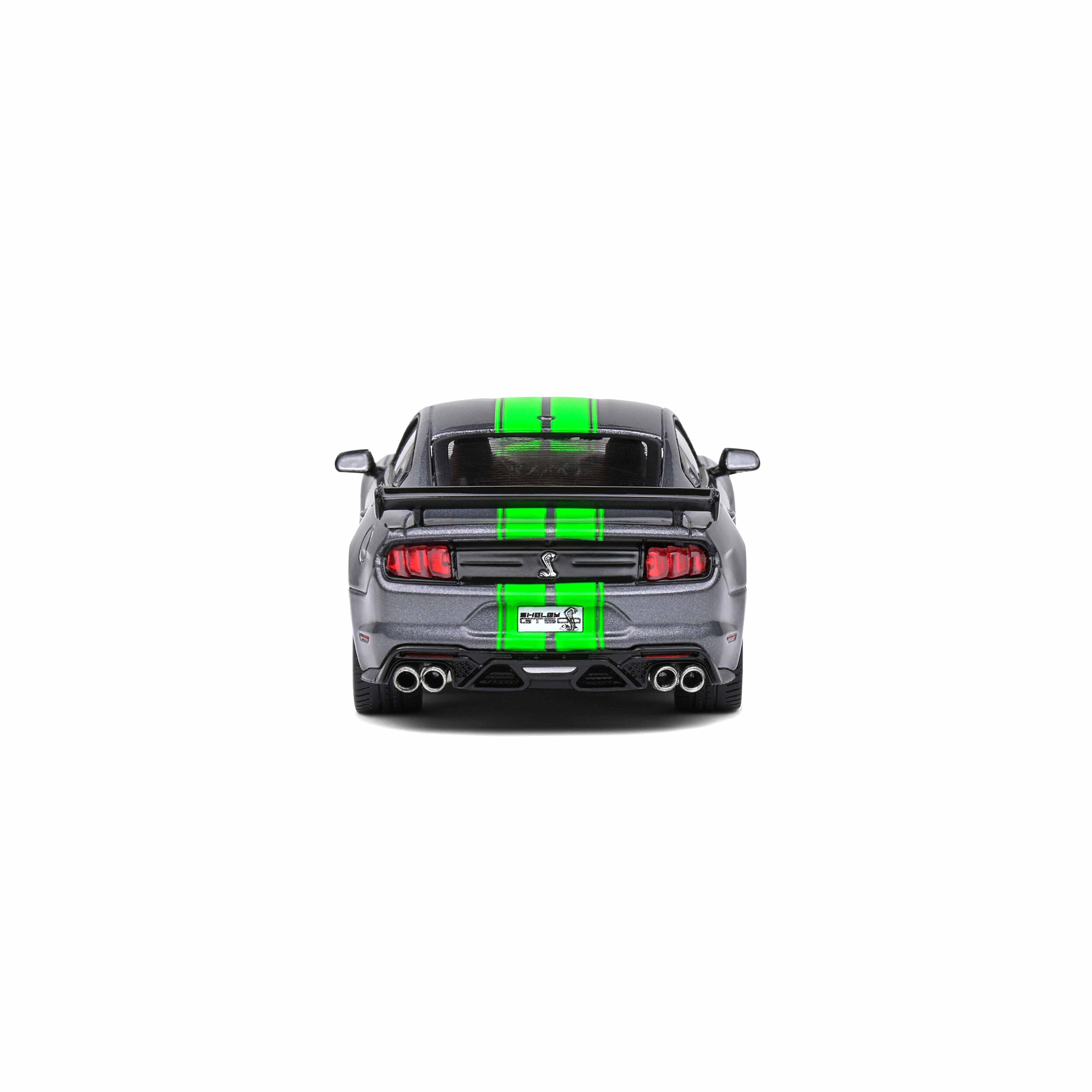 Shelby Mustang GT500 Grey with Neon Green 2020 1:43