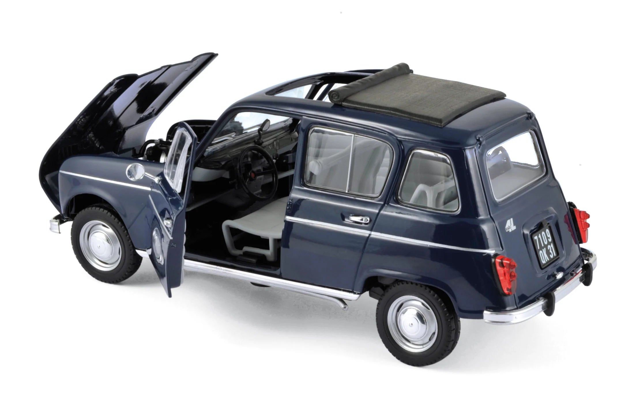 Renault 4 1965 Copenhague Blue 1:18