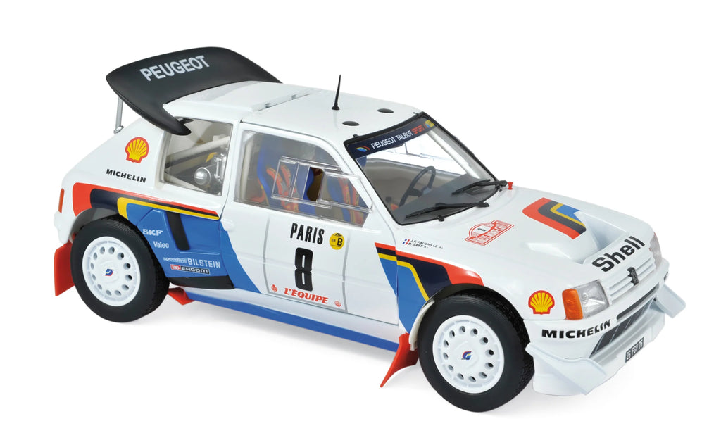 Peugeot 205 T16 1986 Rally Monte-Carlo 8 Saby/Fauchille 1:18