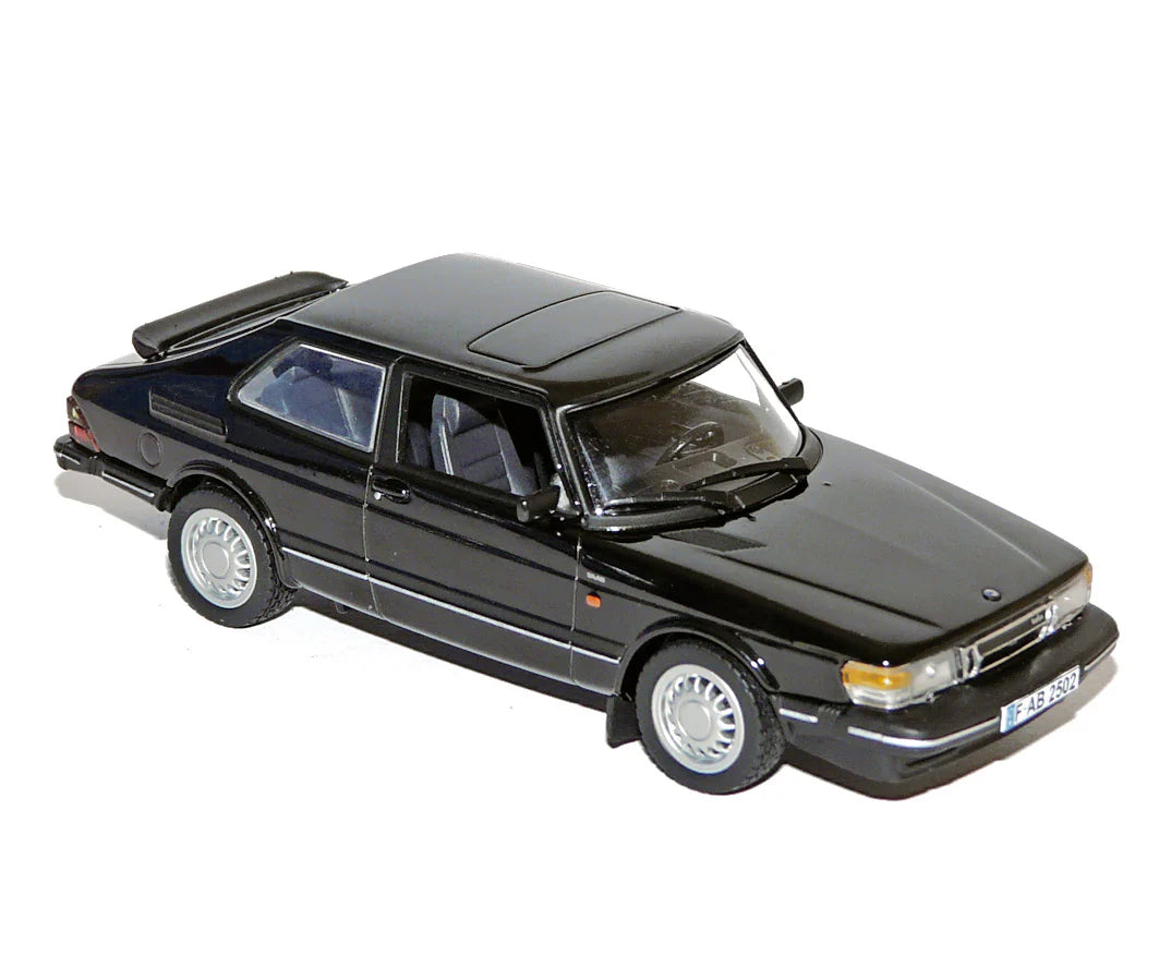 Saab 900 Coupe Turbo 16 1987 Black 1:43