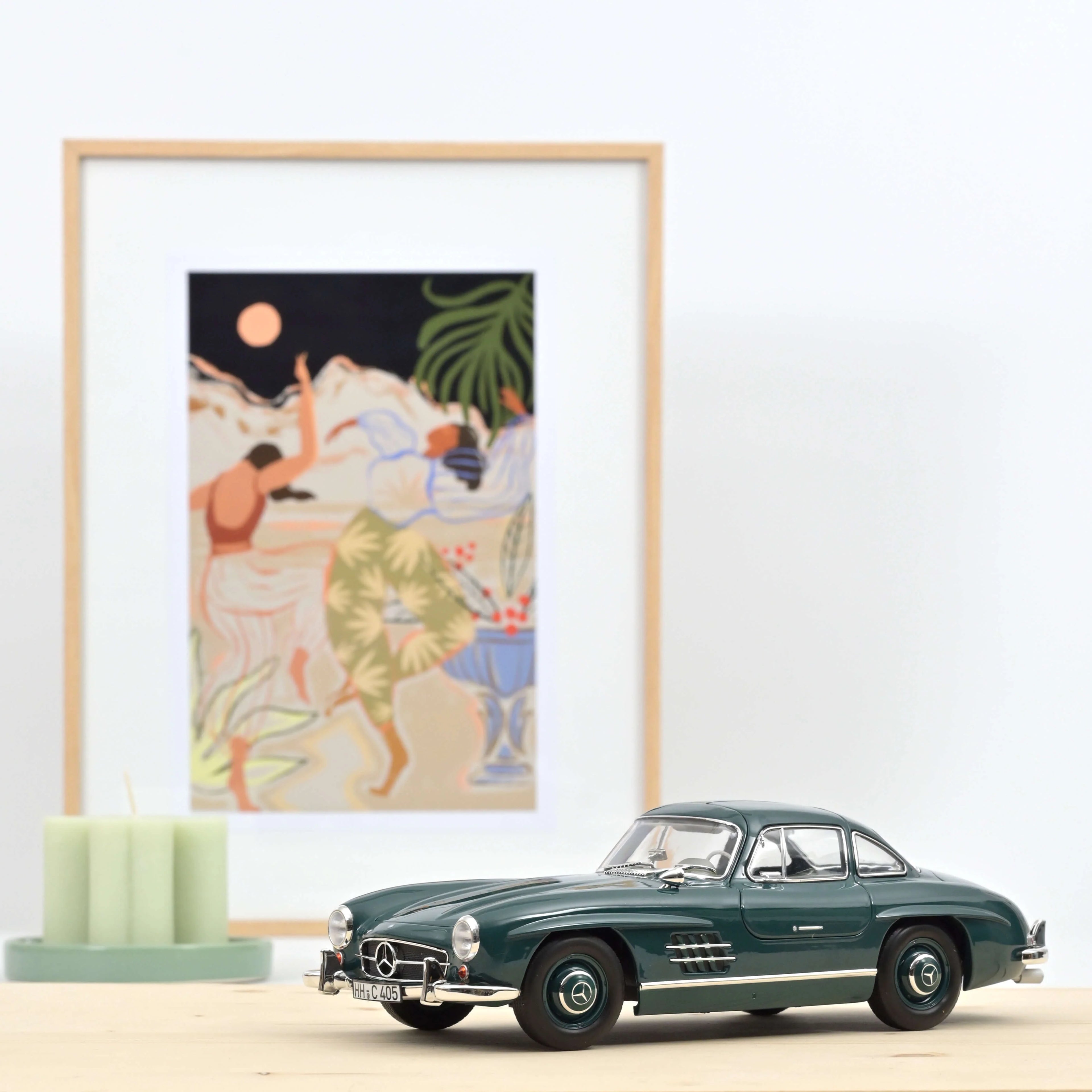 Mercedes-Benz 300 SL 1954 Vert 1:18