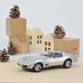 Chevrolet Corvette Coupe 1969 Silver 1:18