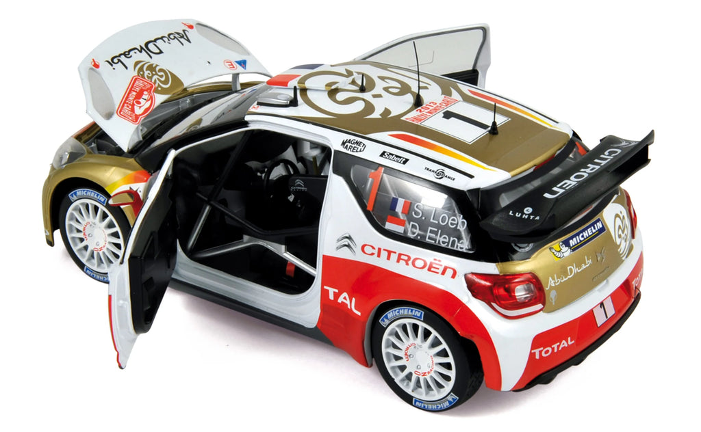 Citroën DS3 WRC 2013 Rallye Monte Carlo 1 Loeb/Elena Sieger 1:18