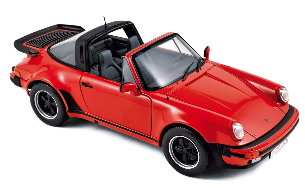 Porsche 911 Turbo 3,3 Targa 1987 Red 1:18
